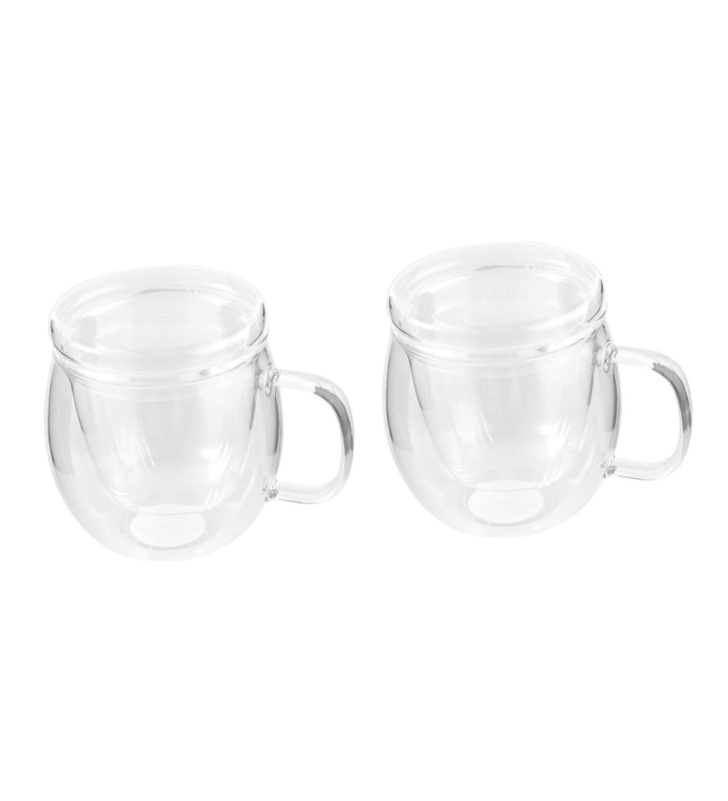 Zerodeko 2pcs Tea Filter Cup Drinking Milk Mug Cup Kettle Water Tea Cup Clear Tea Kettle Tea Infuser Mug Filtering Clear Tumbler Clear Tea Cup Filter Tea Cup Water Cup Office Glass Transparentx2pcs 11x9cmx2pcs - Buy Online on GoSupps.com