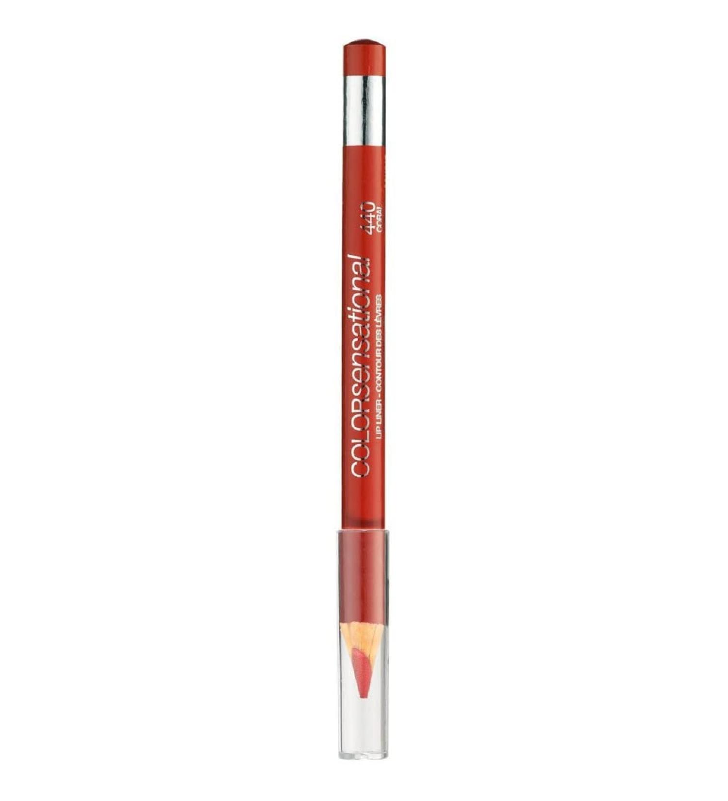 Maybelline Jade Colour Sensational Lip Liner 440 Coral Fire 2.5 g Coral Fire 2.5 g (Pack of 1)