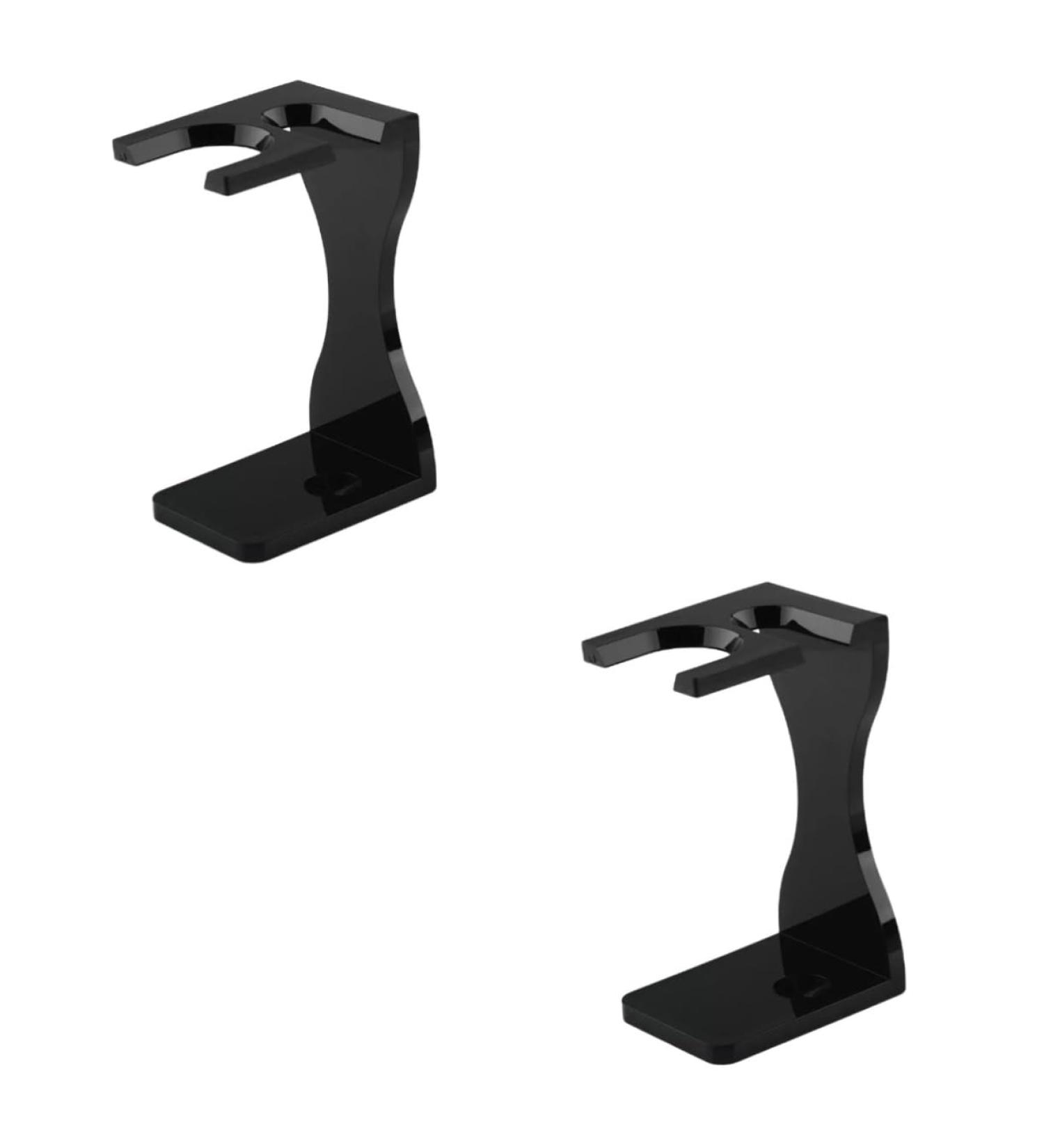 Frcolor 2-Pack Men's Razor & Brush Stand - Acrylic Shaving Storage Holder for Grooming Essentials - Buy Online on GoSupps.com