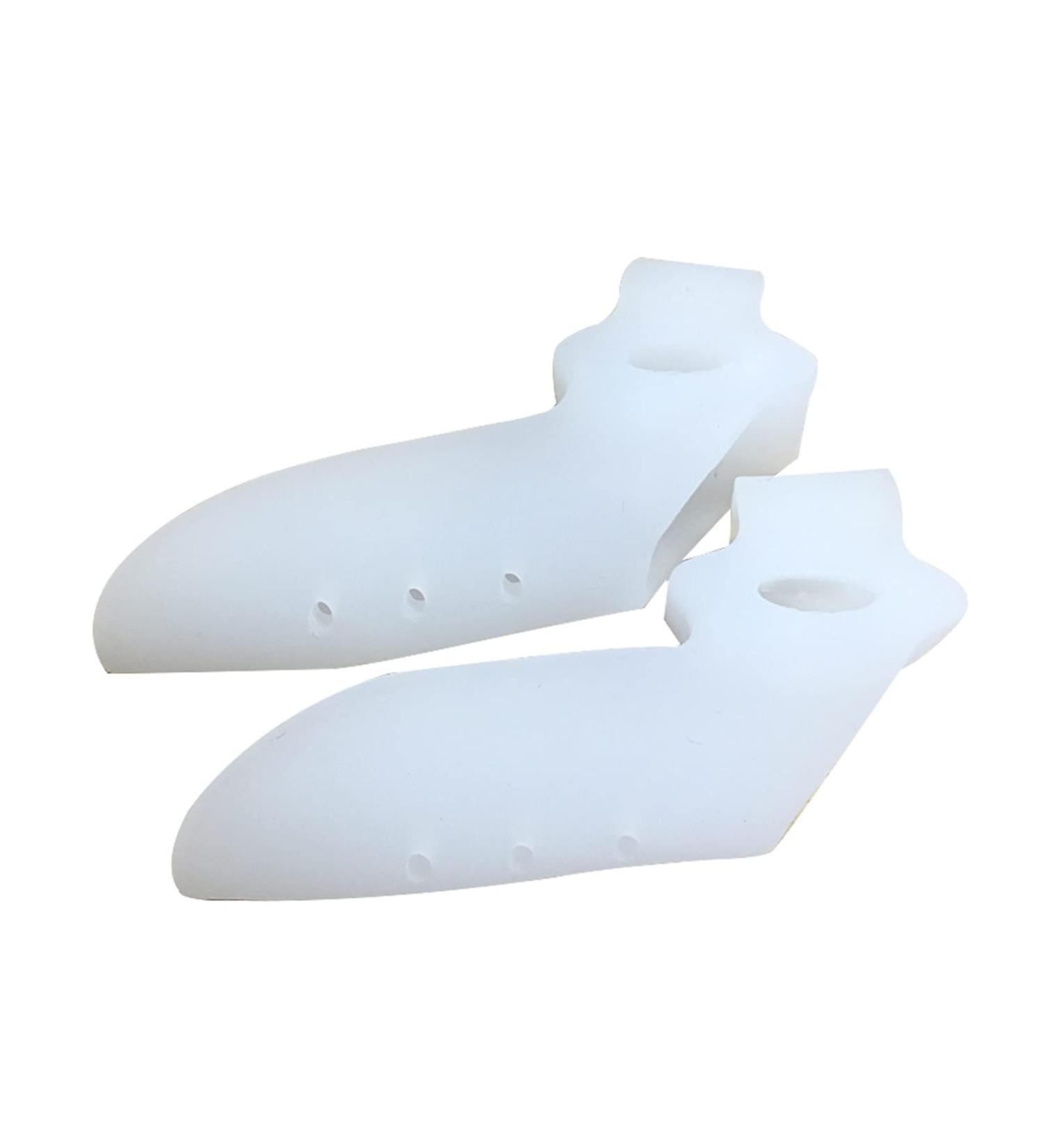 Silicone Gel Fingers - Bunion Toe Protector & Hallux Valgus Corrector | Foot Care Cushion (1 Pair) - Buy Online on GoSupps.com