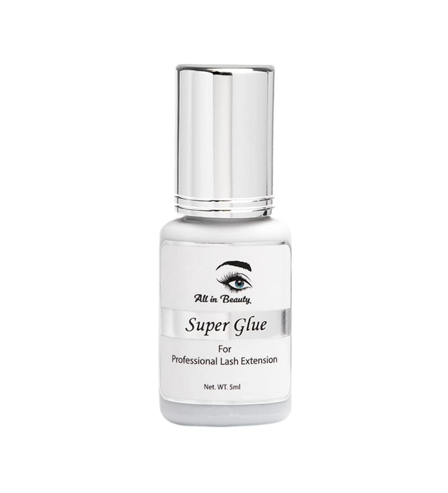 Buy Eyelash Extension Super Glue - Fast Drying & Long Lasting Adhesive for Professionals | 5ml - Buy Online on GoSupps.com