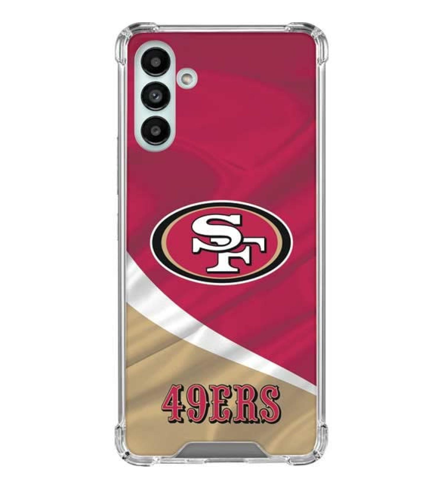 NFL San Francisco 49ers Clear Phone Case for Samsung Galaxy A13 5G | Skinit Officially Licensed Design - Buy Online on GoSupps.com