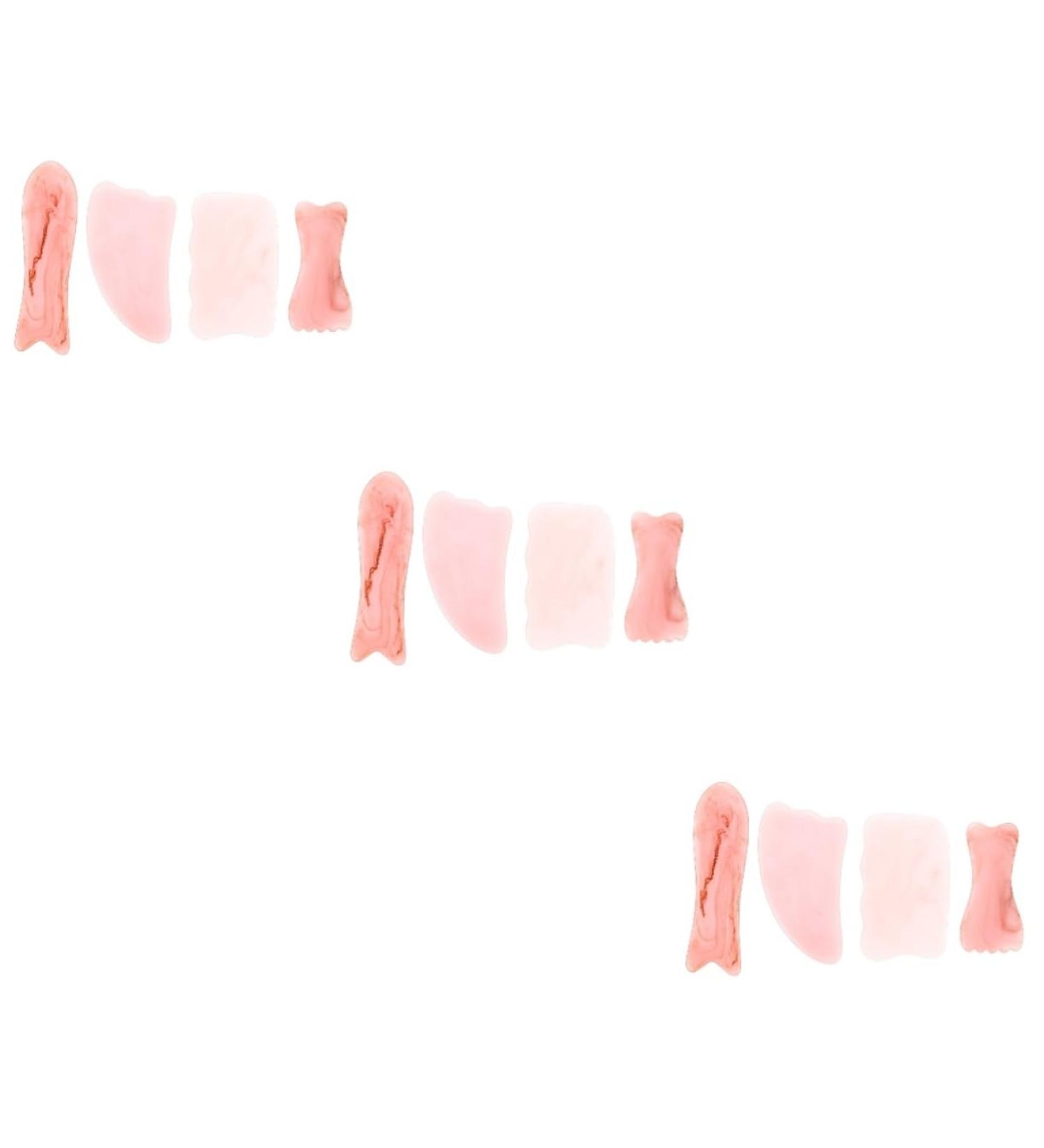 Buy Homsfou 12 STK Stone Scraping Massage Tools | Gua Sha Beauty Kit for Facelift & Skin Care | International Shipping Available - Buy Online on GoSupps.com