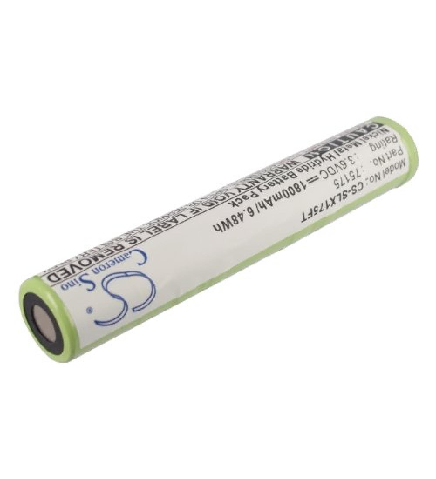 Replacement Battery for Streamlight 76603 76604 76605 76606 76909 | 1800mAh/3.6V | Compatible with Polystinger Flashlights | Part No. 75175 75375 - Buy Online on GoSupps.com