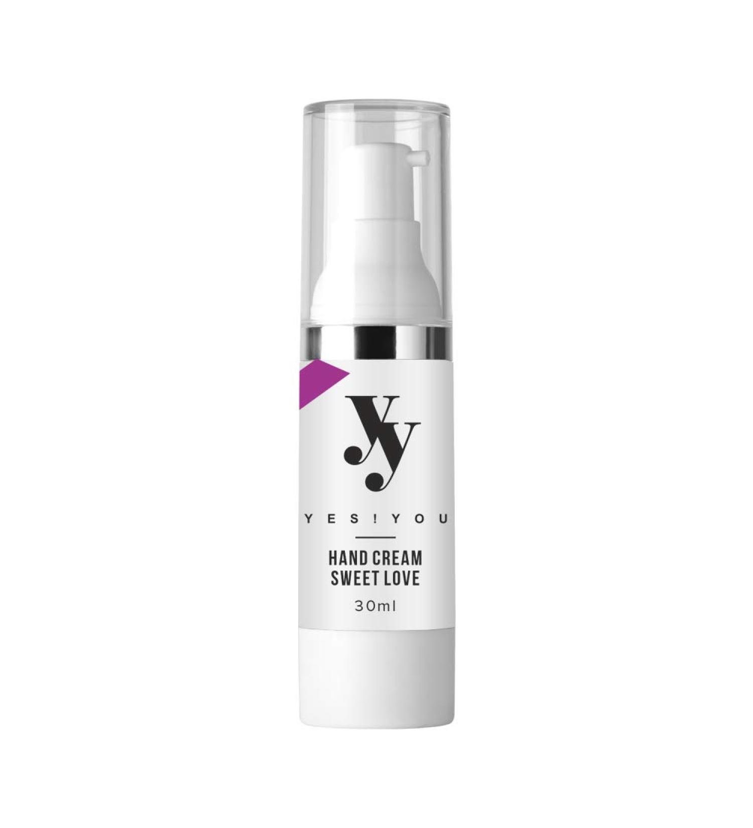 YES!YOU Hand Cream Sweet Love - Nourishing 30ml Moisturizer for Soft Hands | International Shipping Available - Buy Online on GoSupps.com