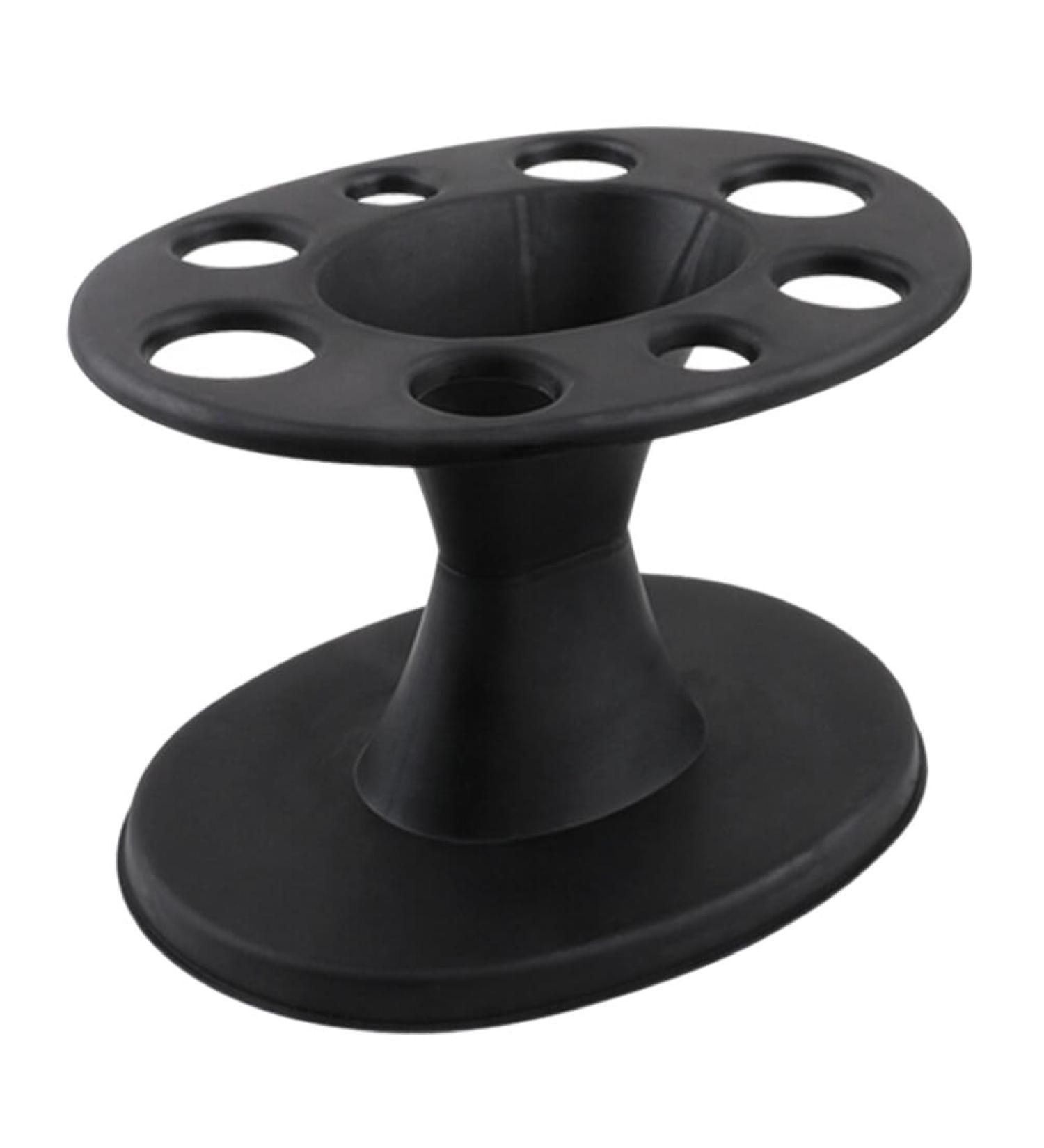 Baluue Hair Scissors Holder Rotating Barber Scissors Storage Salon Shears Holder Hair Stylist Scissors Container Barbershop Hairdressing Tools Organizer Black - Buy Online on GoSupps.com