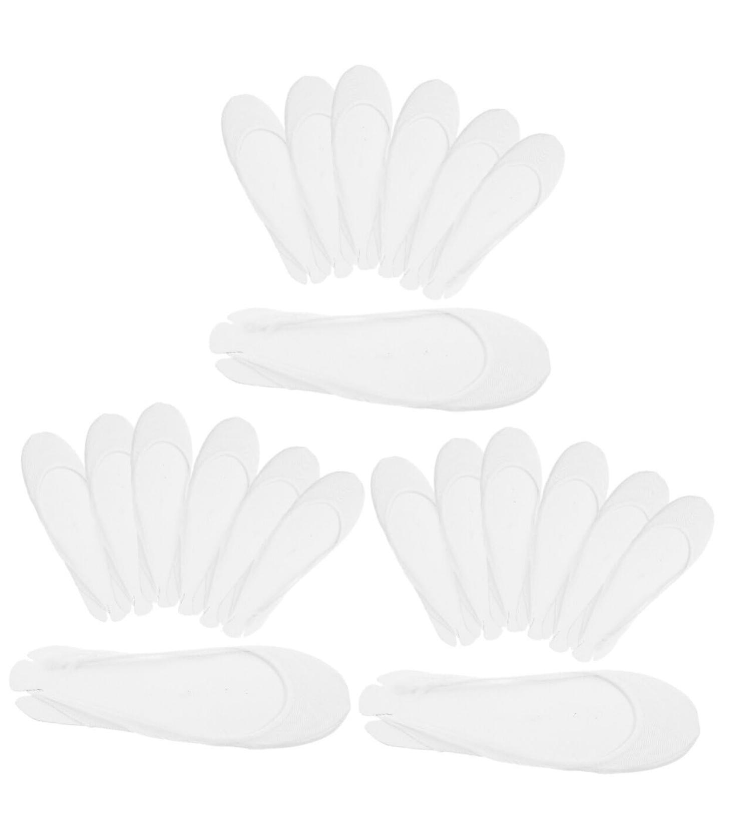 15 Pairs Women's Half Socks - Sweat Absorbing Washable & Breathable Forefoot Socks for Comfort - Buy Online on GoSupps.com