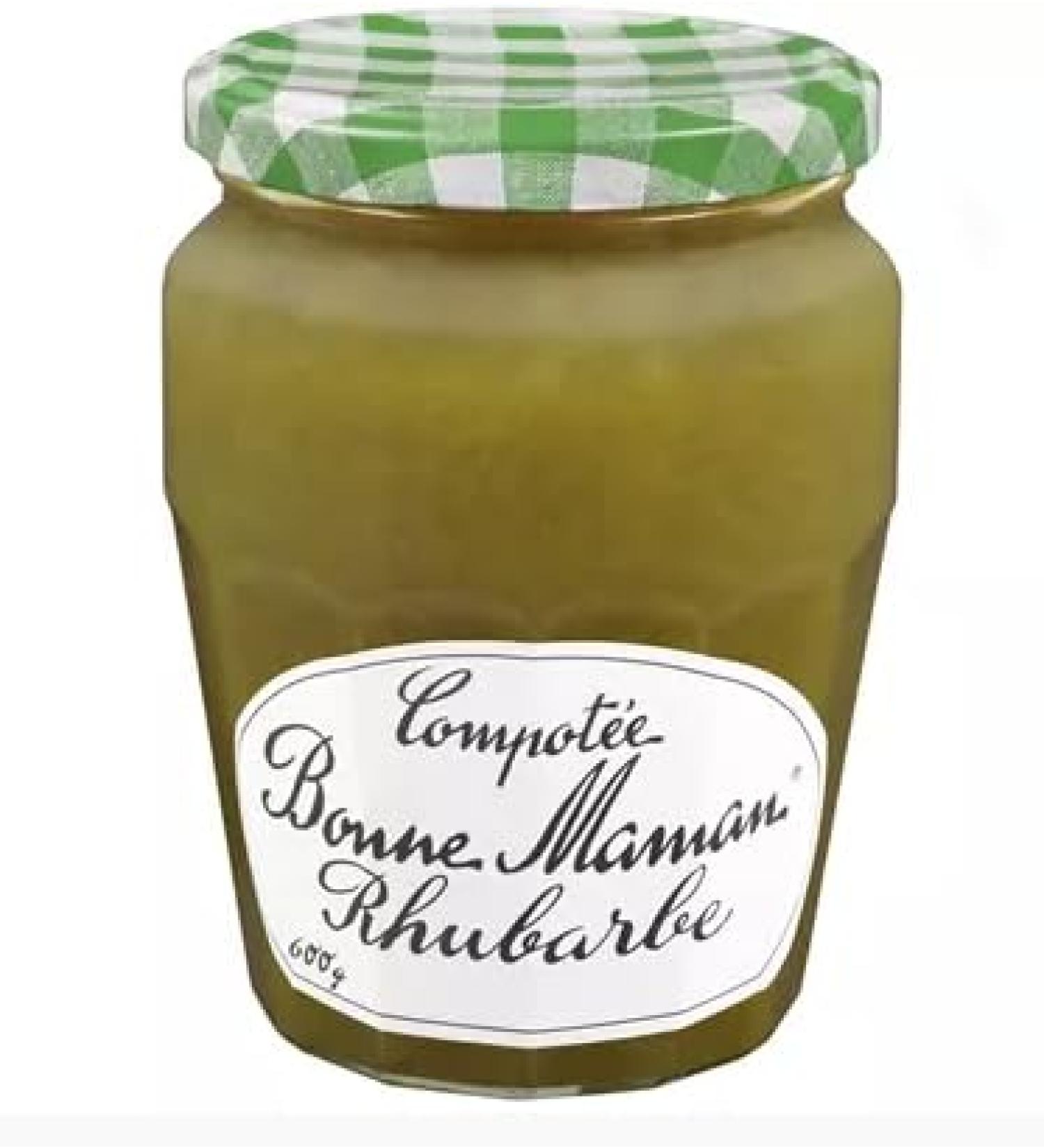Bonne Maman Dessert Stewed Rhubarb 600g - Pack of 3