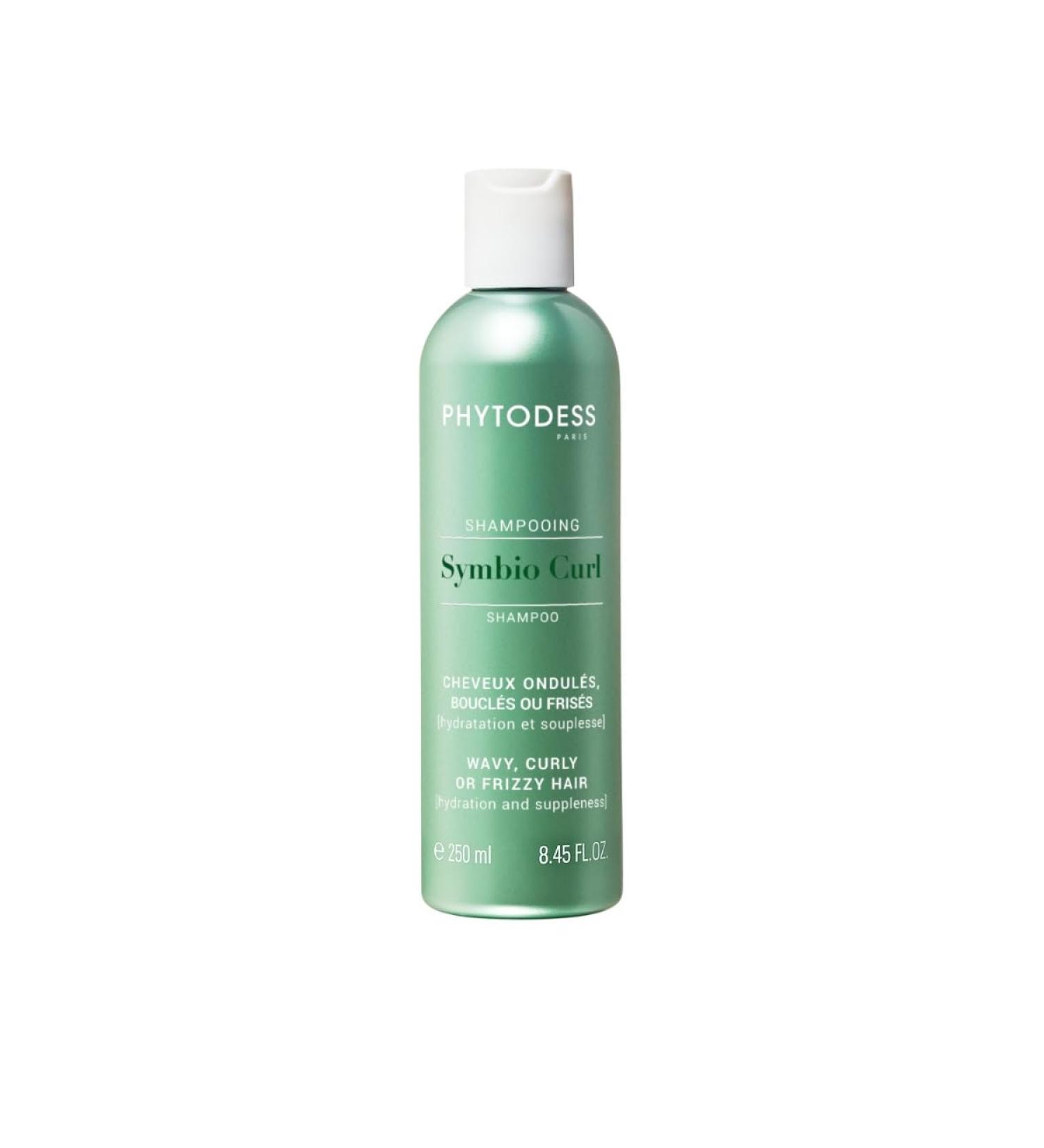 Shampooing SYMBIO CURL - Soin Cheveux Ondul s Boucl s ou Fris s 250ml - Hydratation Souplesse et D finition des Boucles