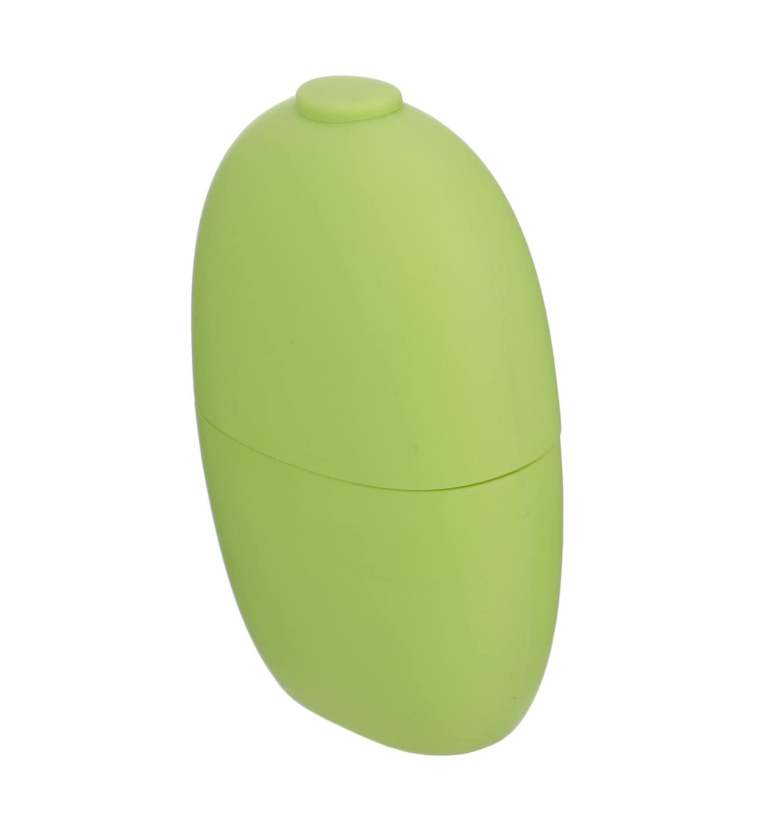 Silicone Face Ice Roller | Skin Massage Tool in Green | 11.5x7cm | Perfect for Face & Eye Care | Shop Internationally - Buy Online on GoSupps.com