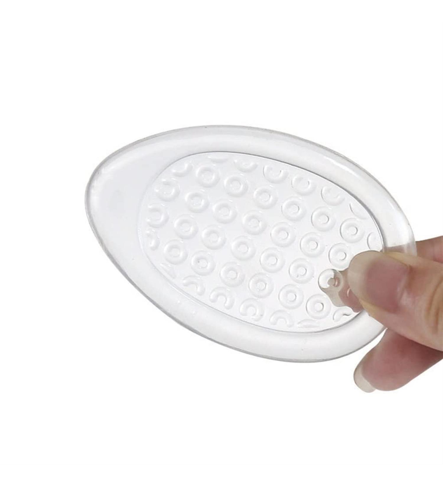 Premium GEL Heel Inserts for Women - Anti-Wear Foot Protectors for Heel Spurs & Pain Relief (Medium Clear) | International Shipping - Buy Online on GoSupps.com