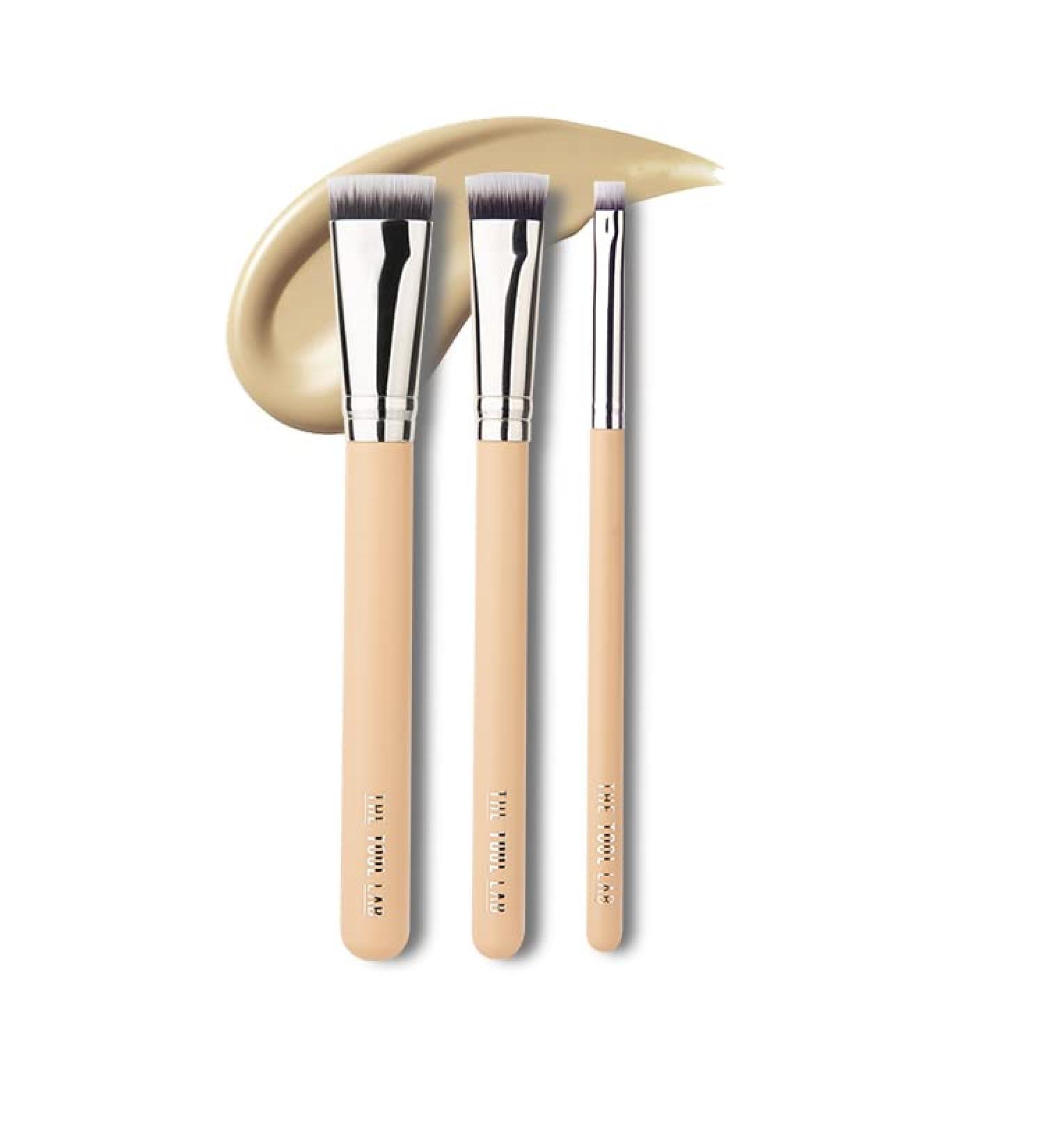 THE TOOL LAB 107 Base Perfector - Premium Flat Top Face Blending Liquid Cream Brush - Buy Online on GoSupps.com