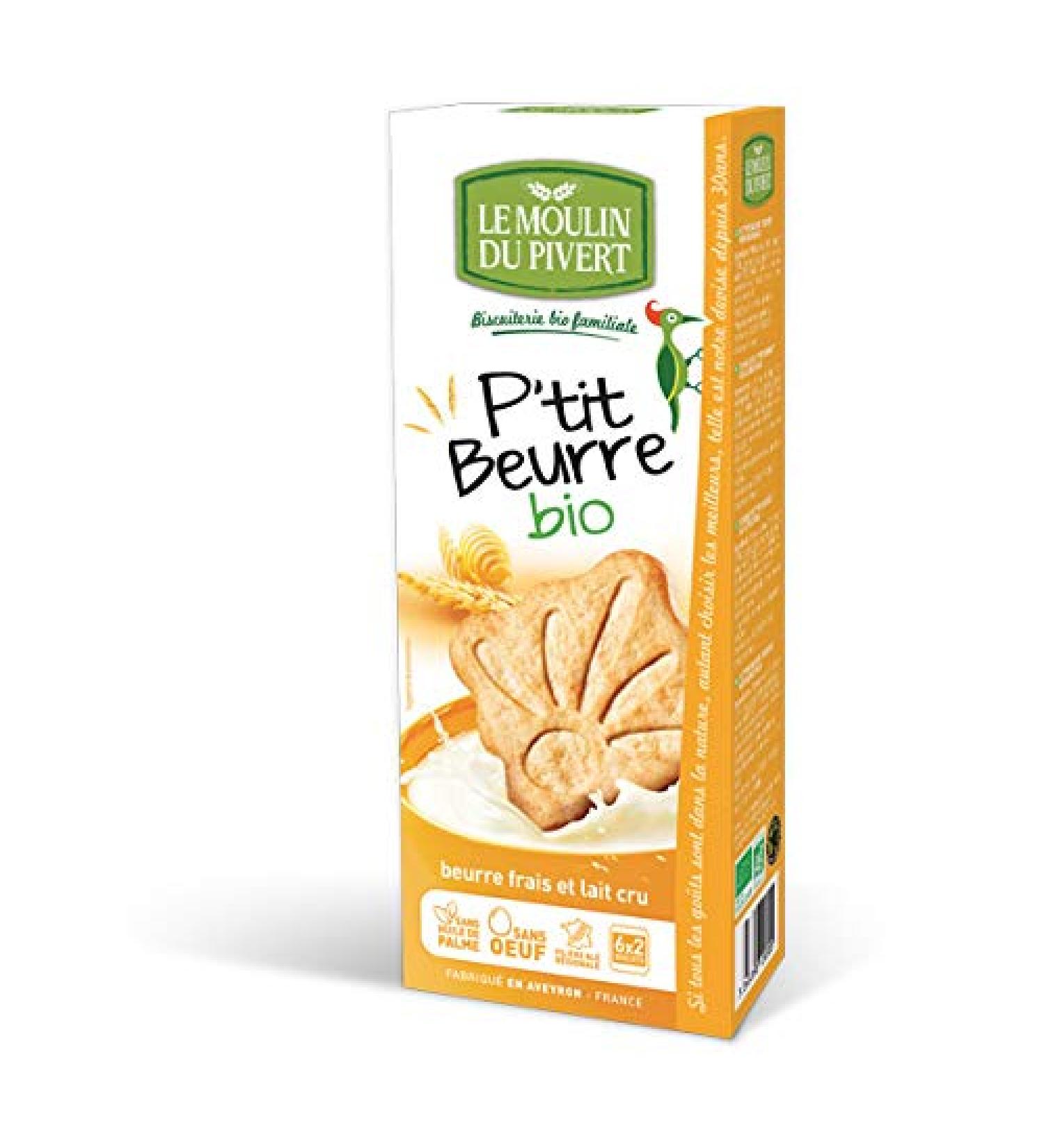 Le Moulin Du Pivert - P'Tit Beurre Biscuits 155G - Sold per unit - Buy Online on GoSupps.com