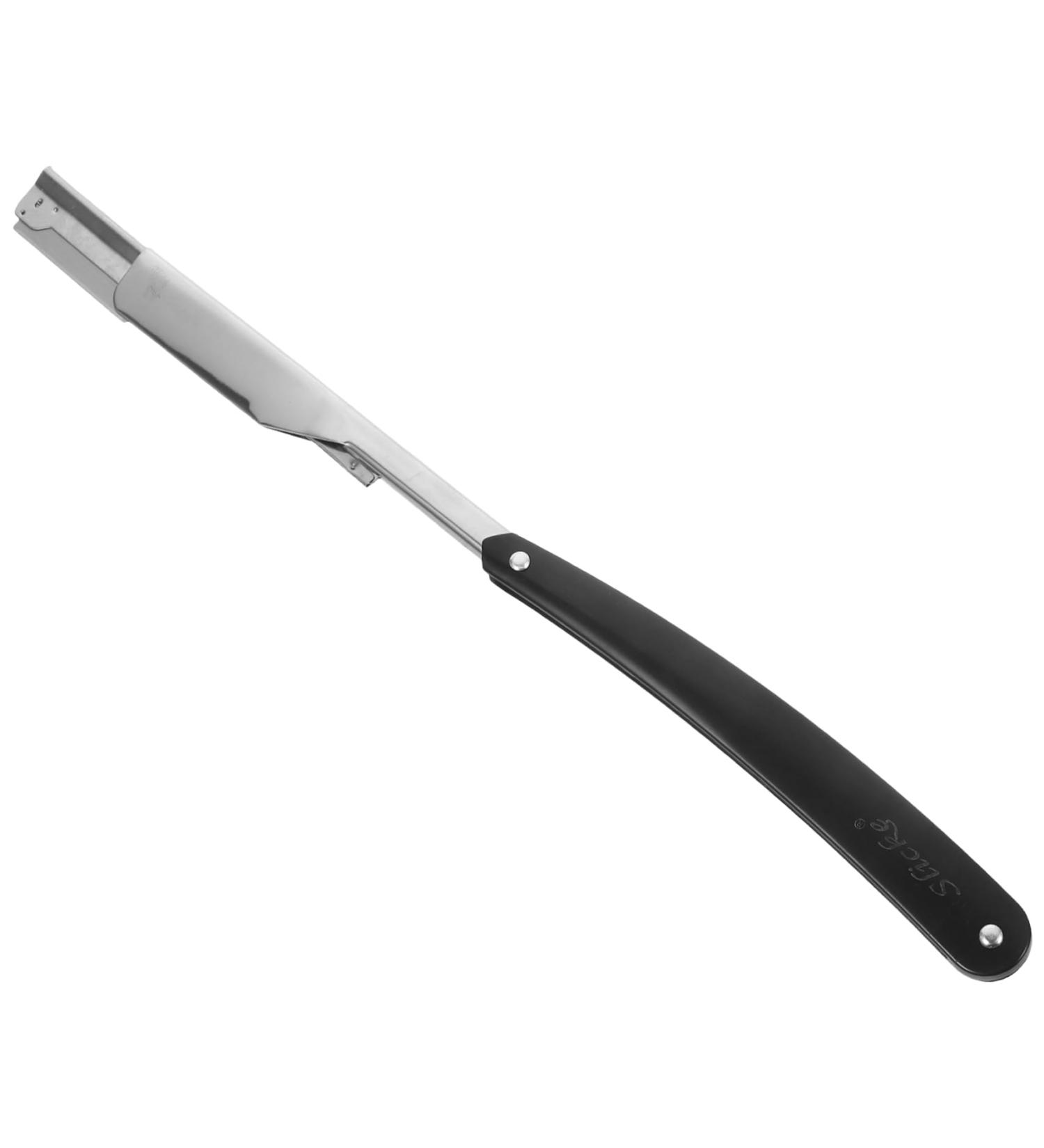 Doitool Barber Edges Razor for Men | Vintage Single Blade Metal Razor | Safe & Stylish Cutlery Holder | Perfect Gift for Women - Buy Online on GoSupps.com