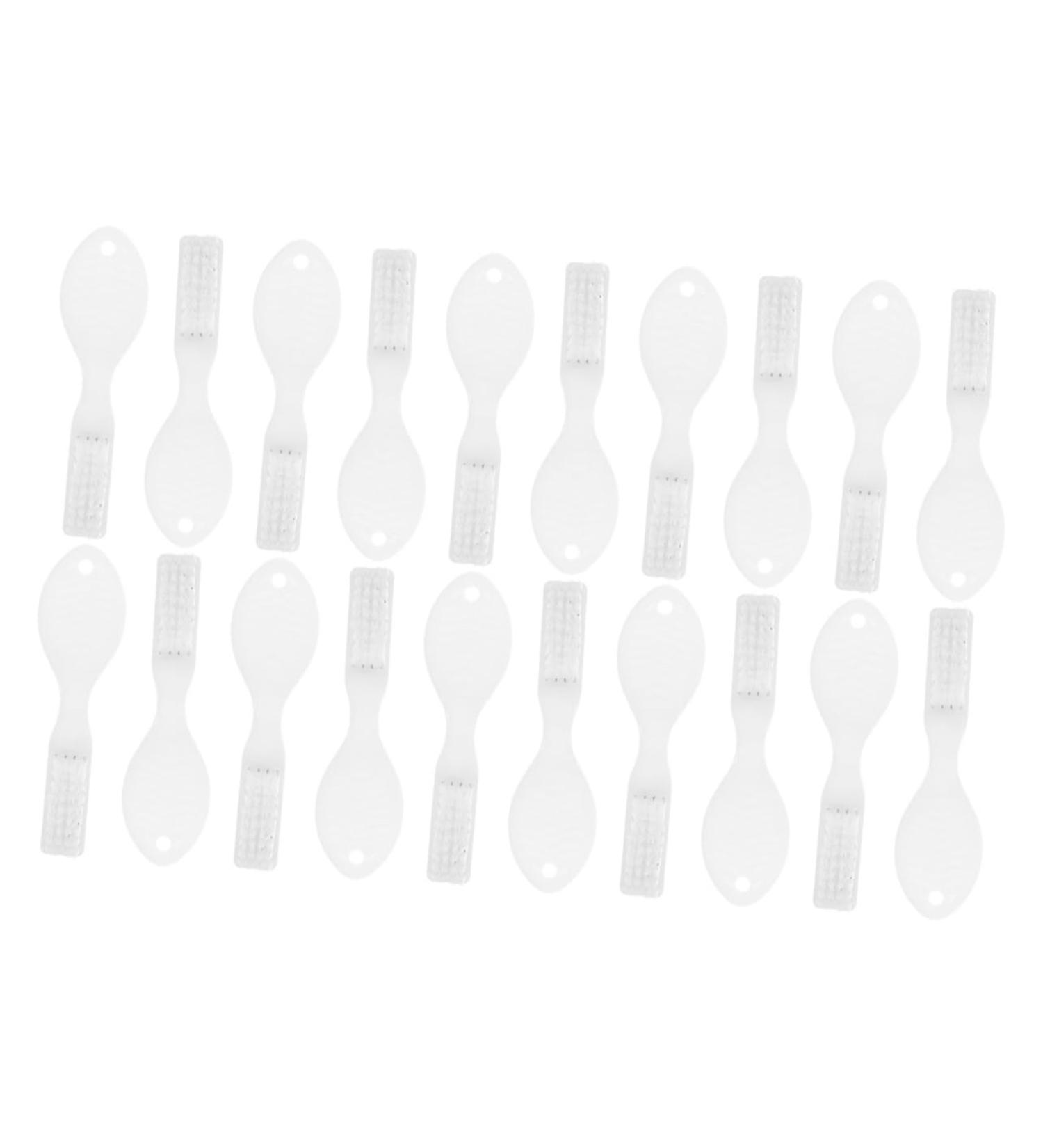 FRCOLOR 20pcs Portable Mini Toothbrush Set - Ideal for Travel & Oral Care | Tooth Brush for Prisons & Everyday Use - Buy Online on GoSupps.com