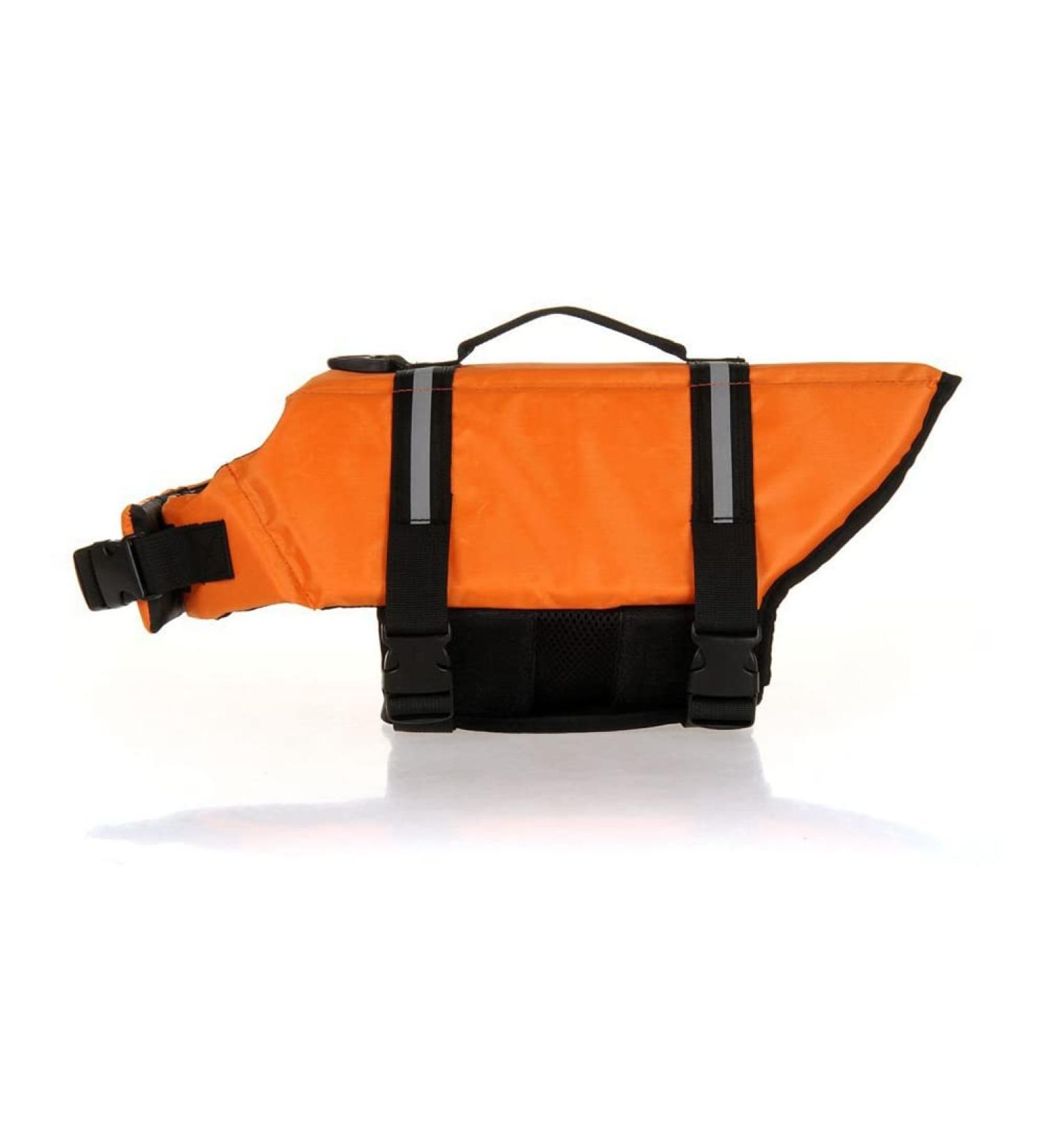 Reflective Dog Life Vest - Shtgoi Safety Swim Suits for Dogs | Orange XL for All Breeds - Buy Online on GoSupps.com
