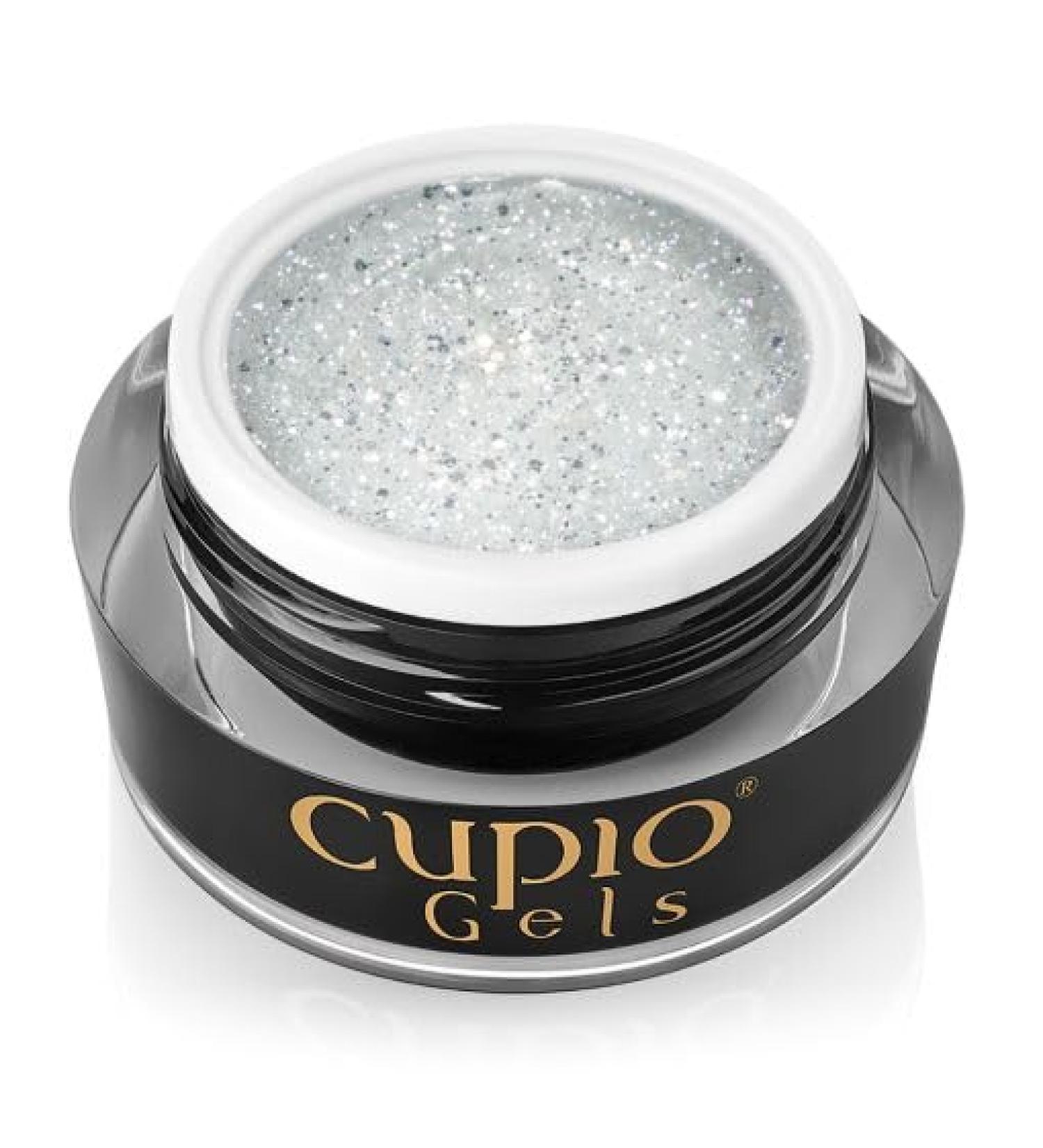 Cupio Glitter Glam Builder Gel - Lavish - 15ml - Builder Gel - Glitter Effect Gel - UV Gel