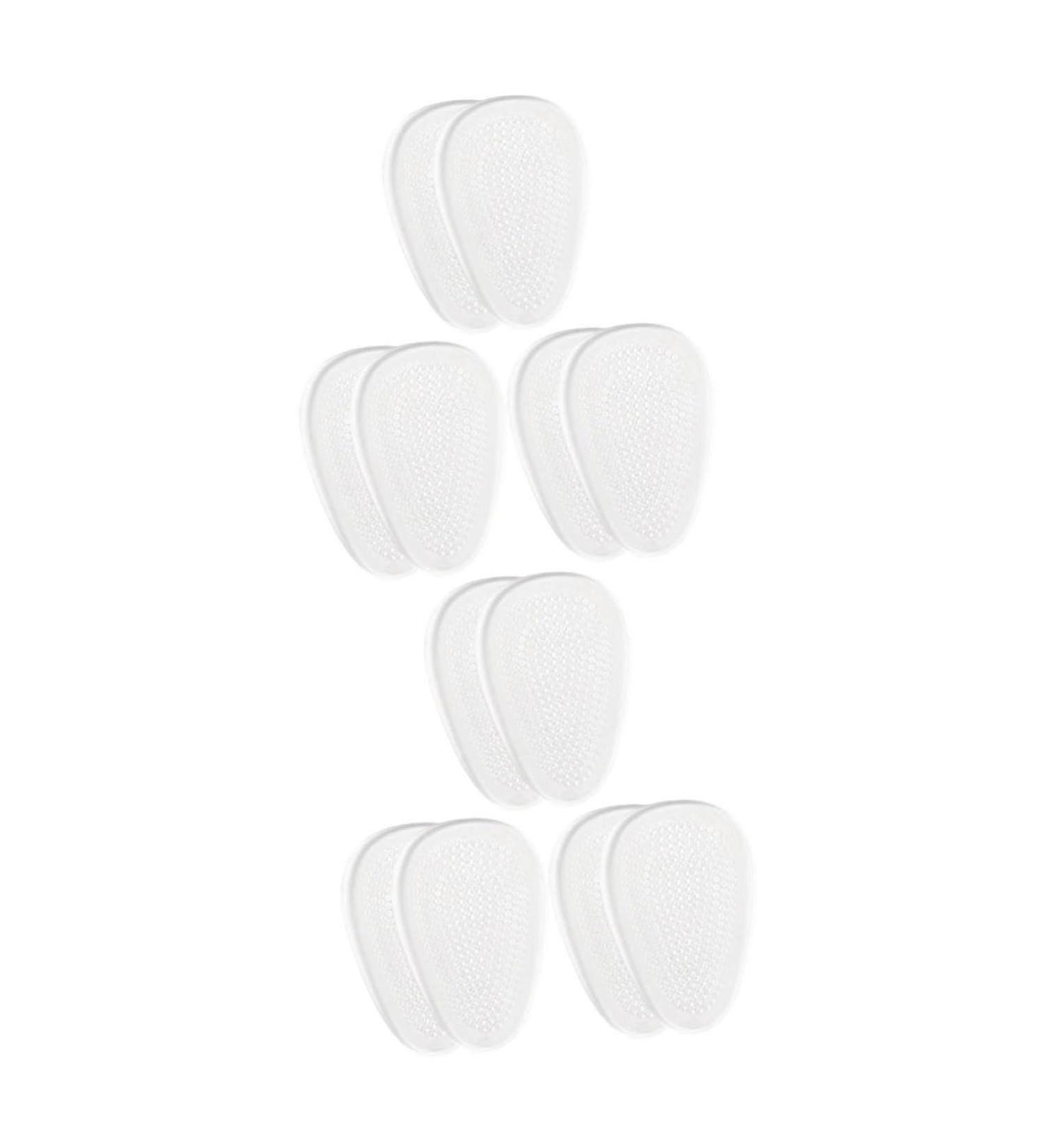 6 Pairs Shock-Absorbing Anti-Slip Clear Heel Pads | Women s High Heel Insoles & Grips | Comfort Gel Cushions - Buy Online on GoSupps.com