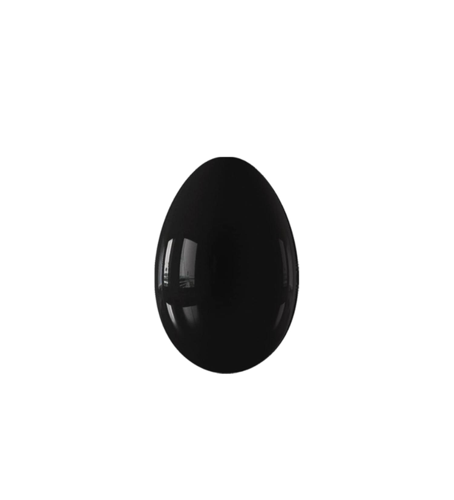 Obsidian Egg Massage Ball Kegel Exercise Black Crystal Eggs Undrilled Small Reiki Crystals
