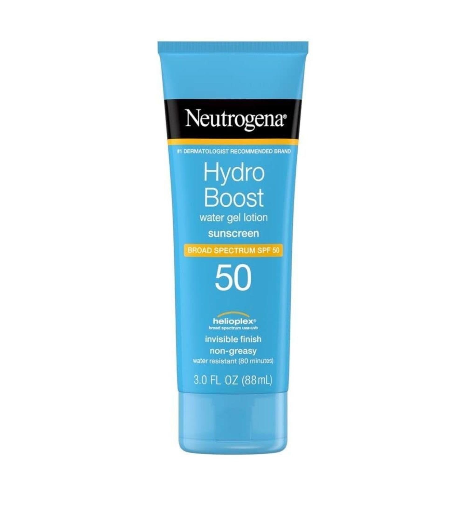 Neutrogena Hydro Boost Water Gel Lotion SPF 50 - 3 fl oz (88 ml) - Buy Online on GoSupps.com