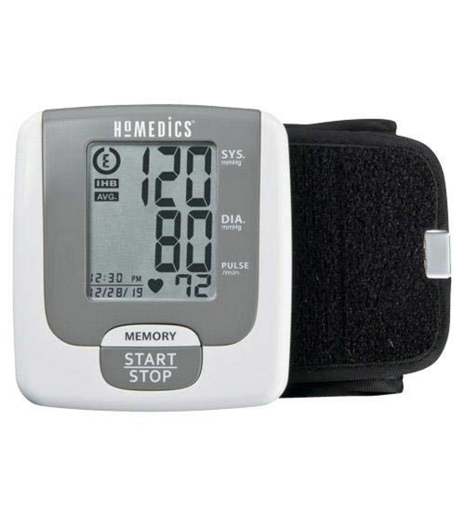 HoMedics Blood Pressure Wrist Monitor - Wireless Automatic BP Cuff with Smart Measure Technology - Buy Online on GoSupps.com