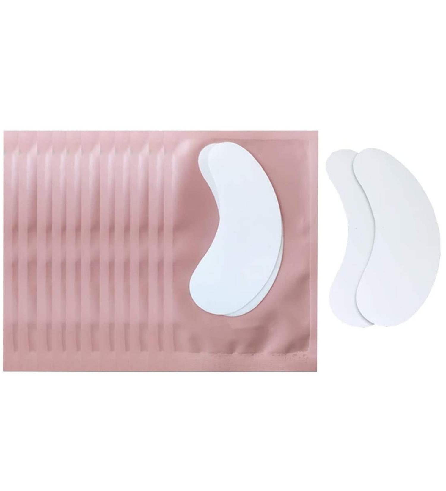 100 Pairs Under Eye Gel Patches | Collagen Eye Pads for Eyelash Extensions - Pink - Shop Internationally - Buy Online on GoSupps.com