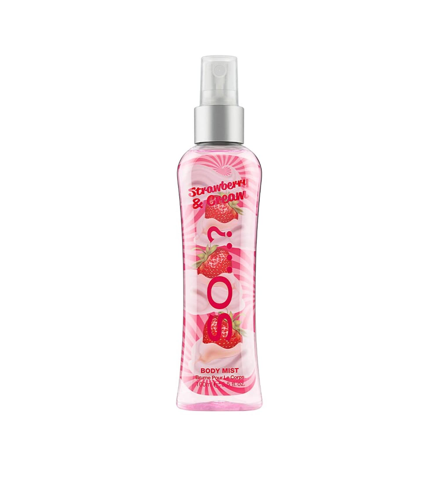 So... Strawberry & Cream Body Mist 100ml - Buy Online on GoSupps.com