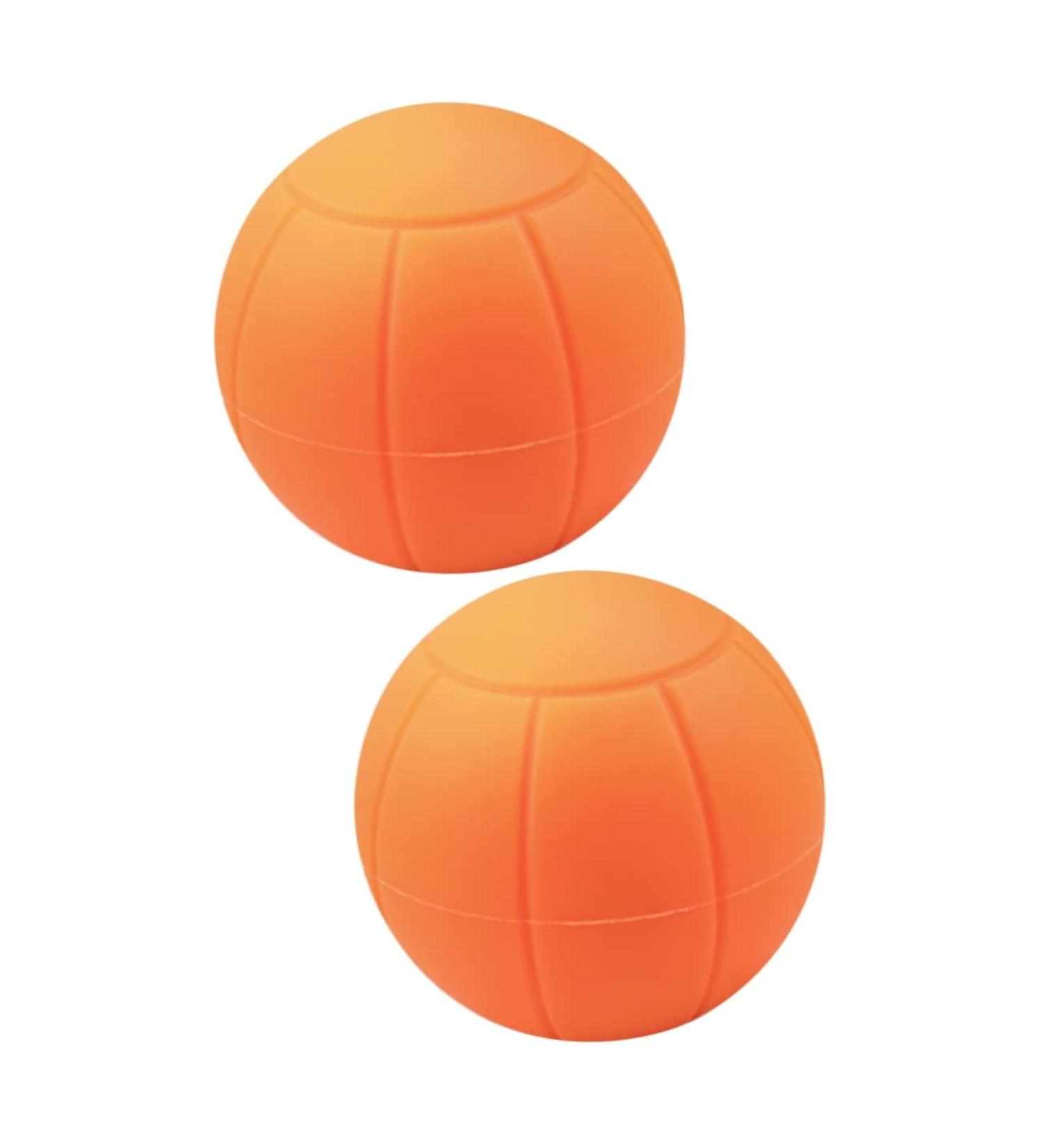 Shop Minkissy 2-Piece Fascia Ball Set for Plantar Fasciitis Relief - Full Body Muscle Massage Device | Orange 6.1cm - Buy Online on GoSupps.com