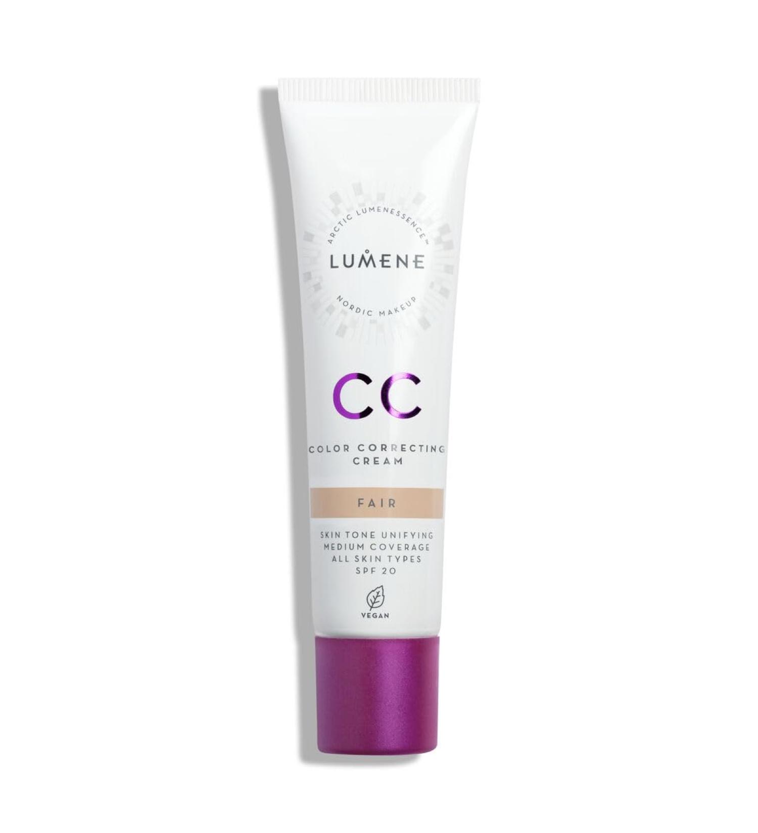 NEW Lumene CC Cream 6 in 1 Medium Coverage for all Skin Types SPF 20 Fair - Buy Online on GoSupps.com