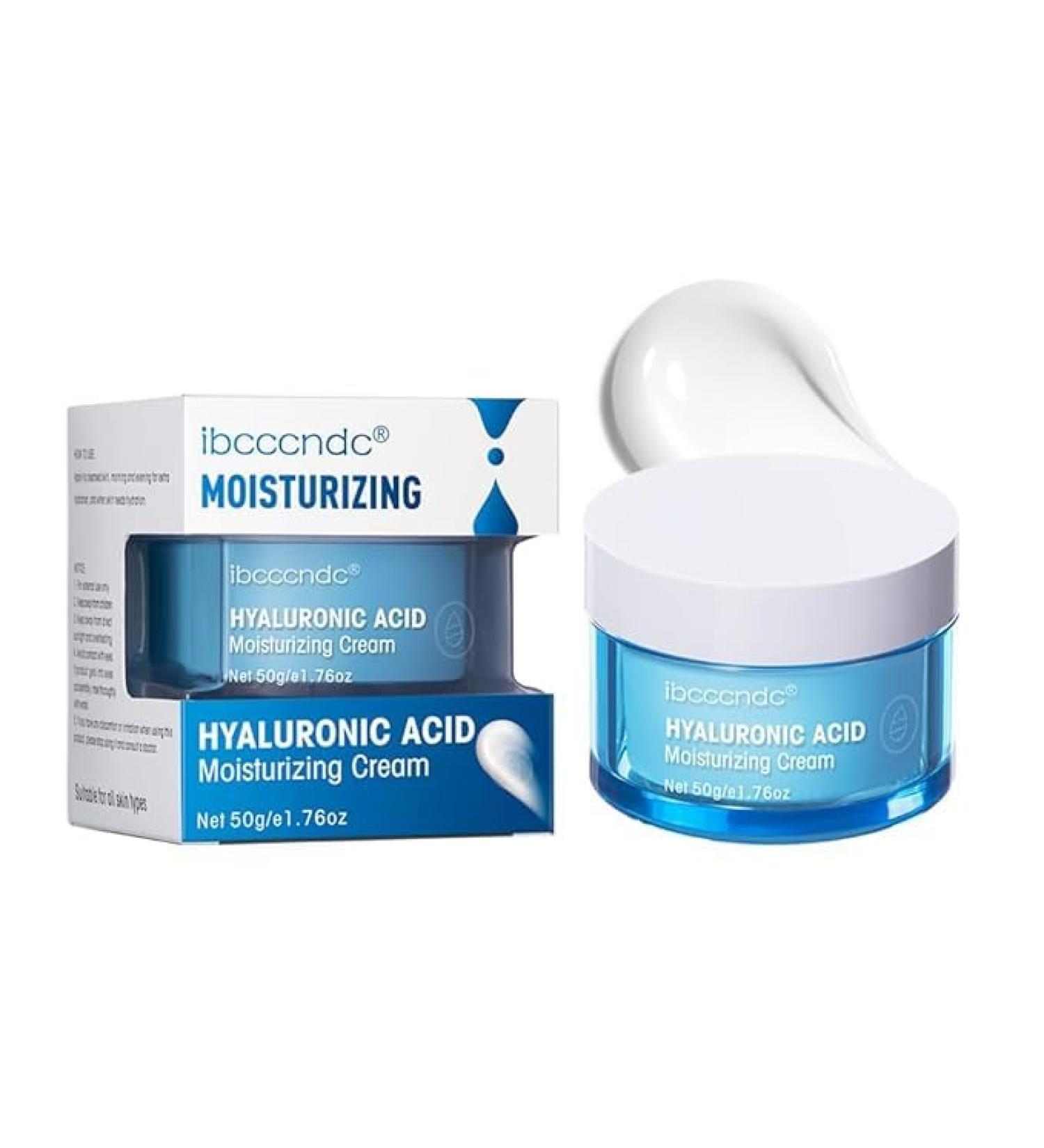Hydro Boost Hyaluronic Acid Moisturizing Cream - Oil-Free Face Moisturizer for Dry Skin | 1.76oz | Long-Lasting Hydration - Buy Online on GoSupps.com