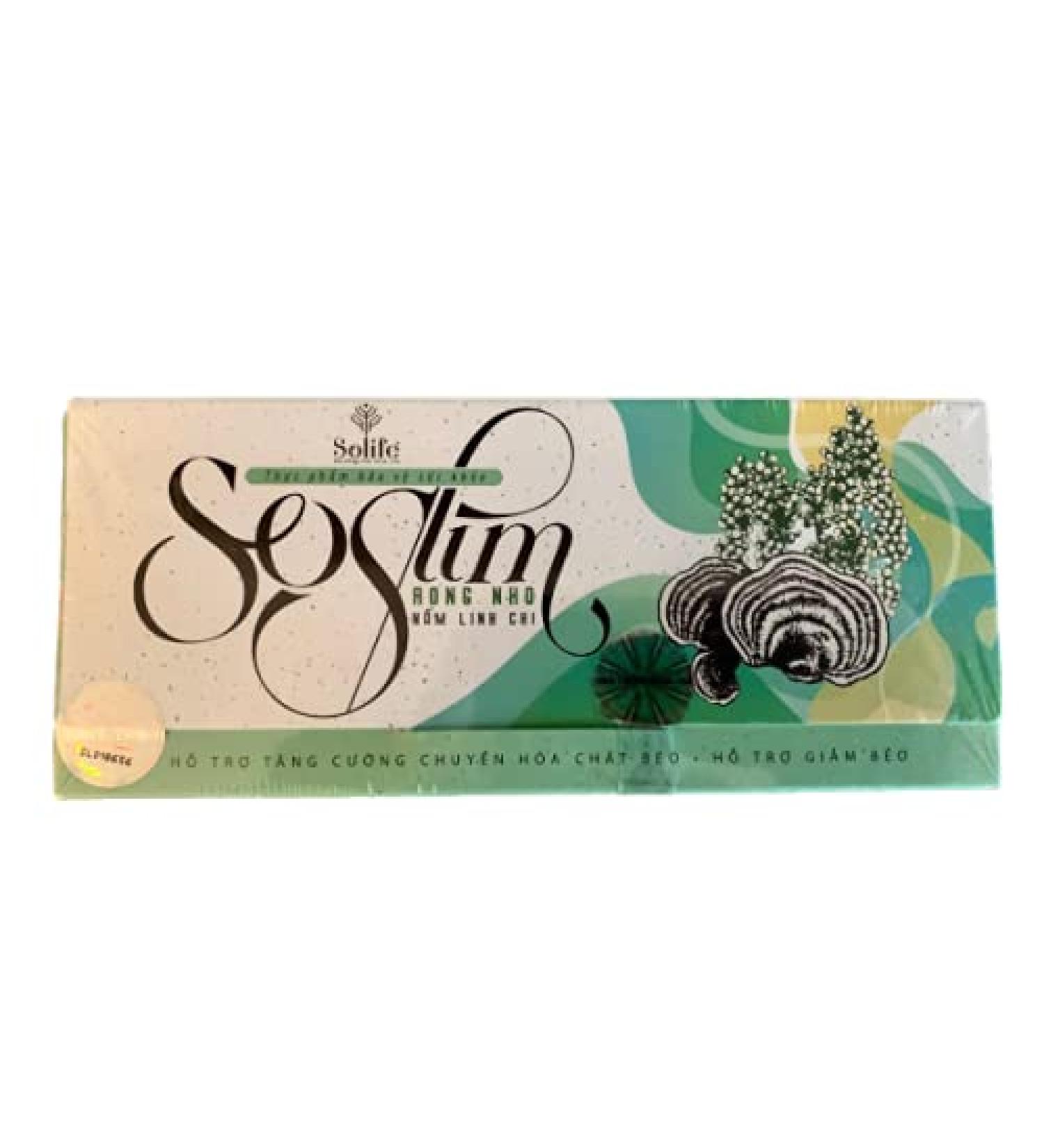 So Slim Rong Nho N m Linh Chi - Slimming Tea with Reishi Mushroom Extract - Buy Online on GoSupps.com