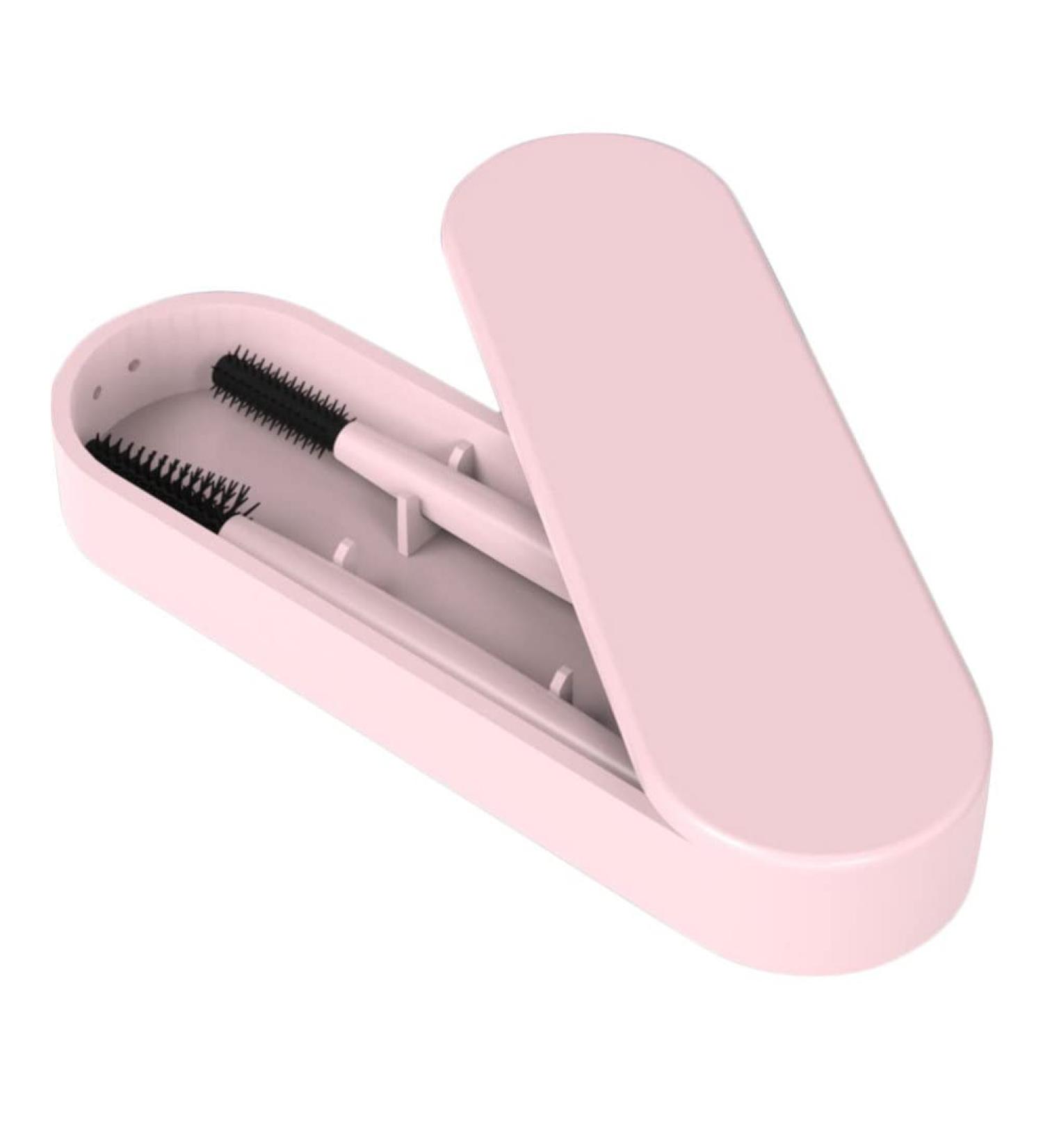 Lurrose Makeup Brush Set - Reusable Silicone Eyebrow & Eyelash Brushes with Comb & Suitcase for Women & Girls - International Shipping Available - Buy Online on GoSupps.com