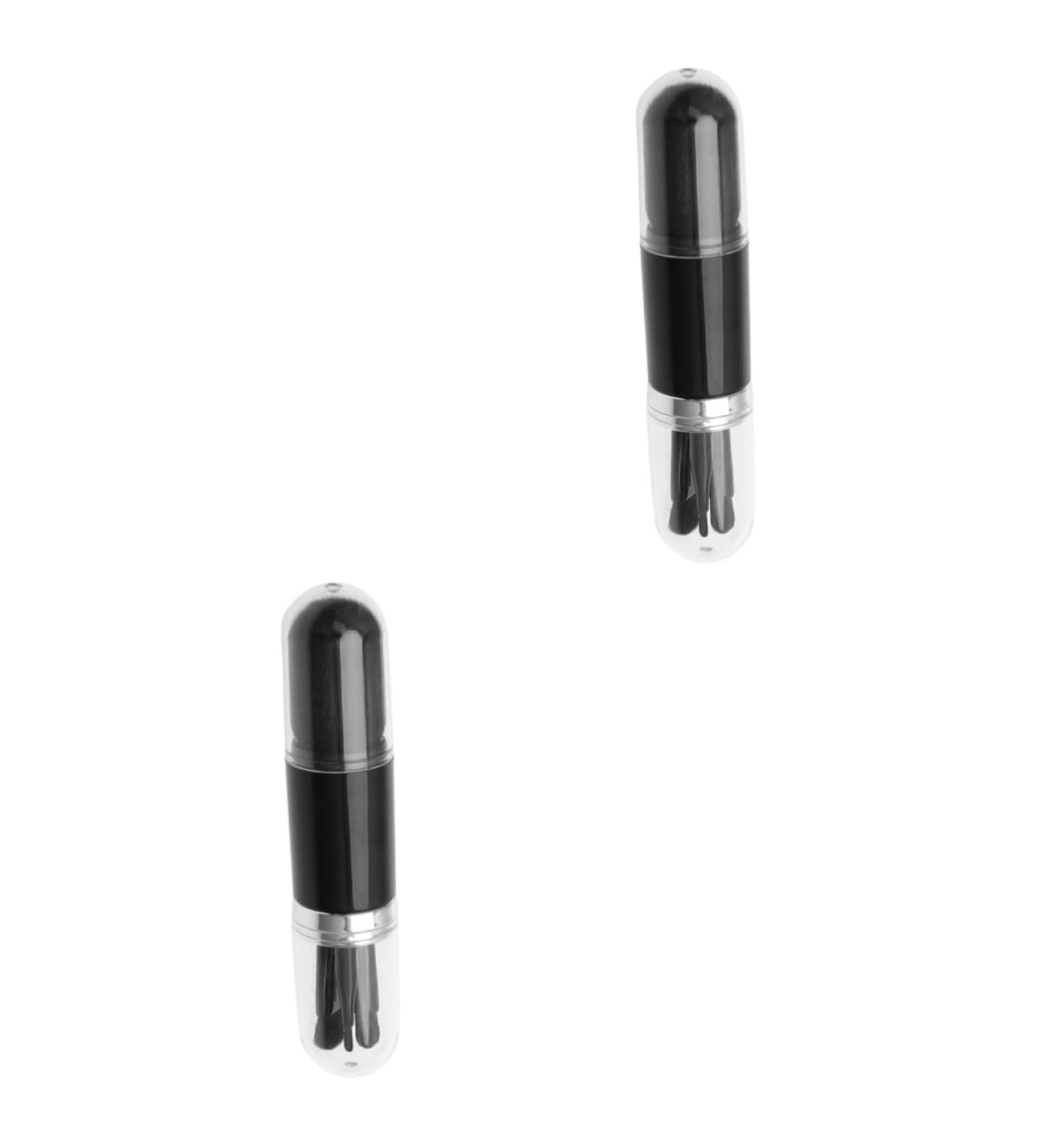 FRCOLOR 2pcs 4-in-1 Retractable Makeup Brush - Double Ended Makeup Tools for Flawless Application - Buy Online on GoSupps.com