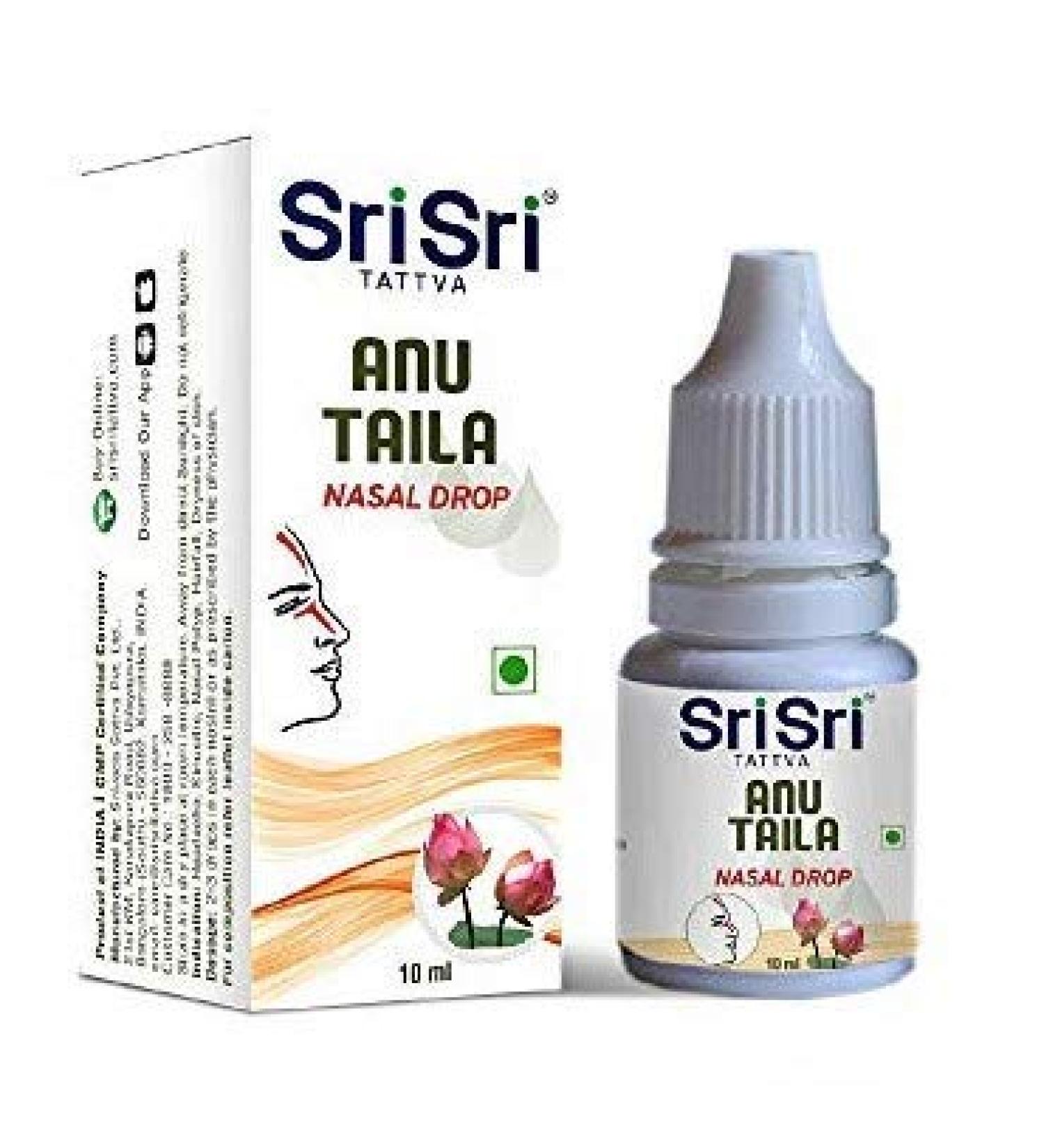 Sri Sri Anu Taila - 10Ml X 4