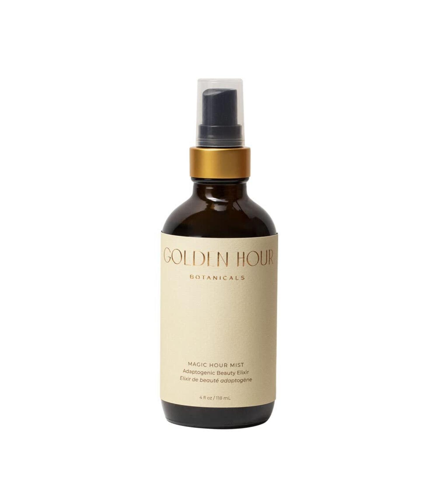 Magic Hour Mist Adaptogenic Treatment Elixir to tone increase vitality and radiance and refresh face throughout the day - Normal Dry Combination and Oil skin types