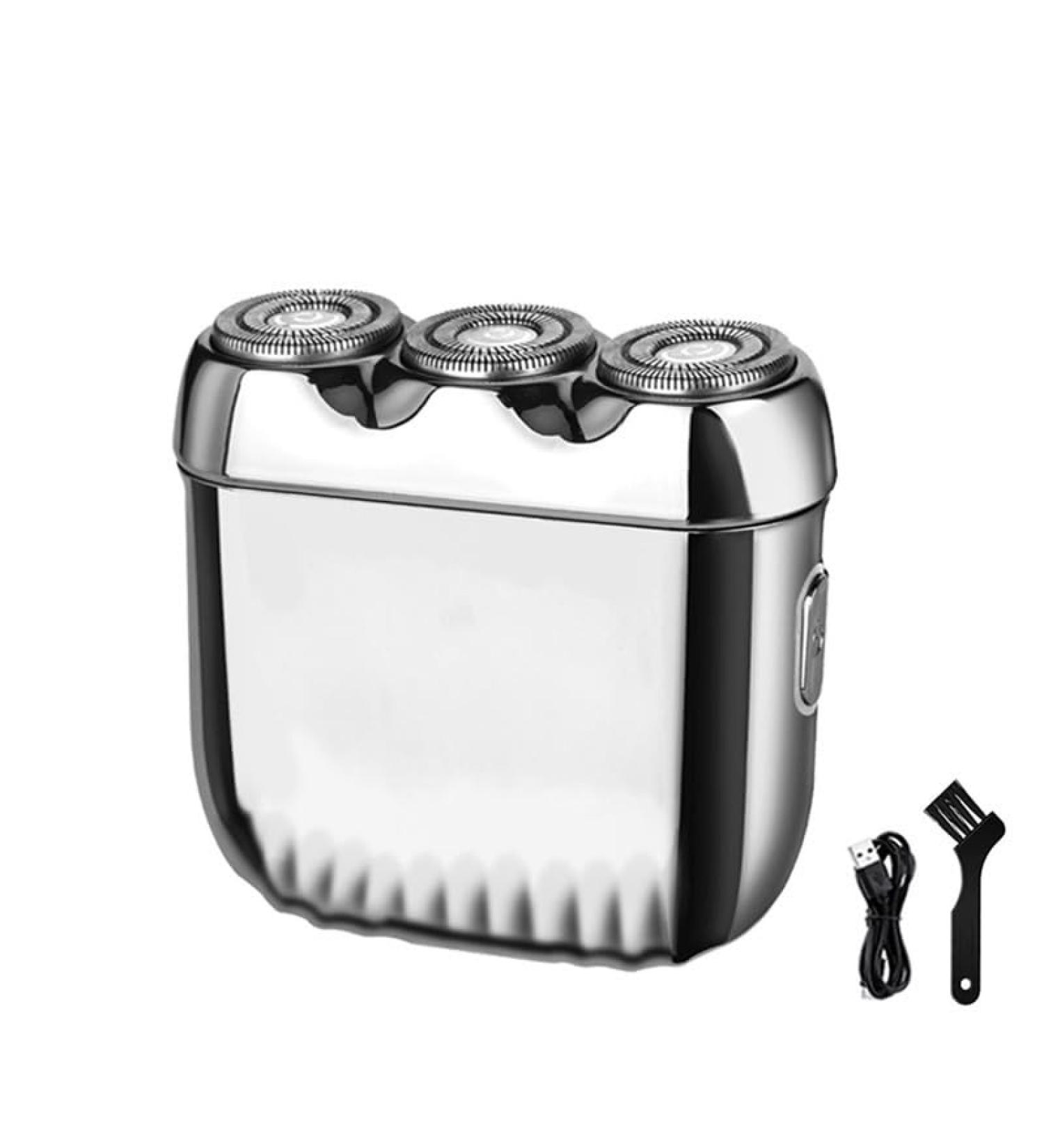 Buy Portable Electric Razors for Men | Mini IPX7 Waterproof Rechargeable Beard Shaver | Cordless Trimmer for Smooth Grooming - Buy Online on GoSupps.com