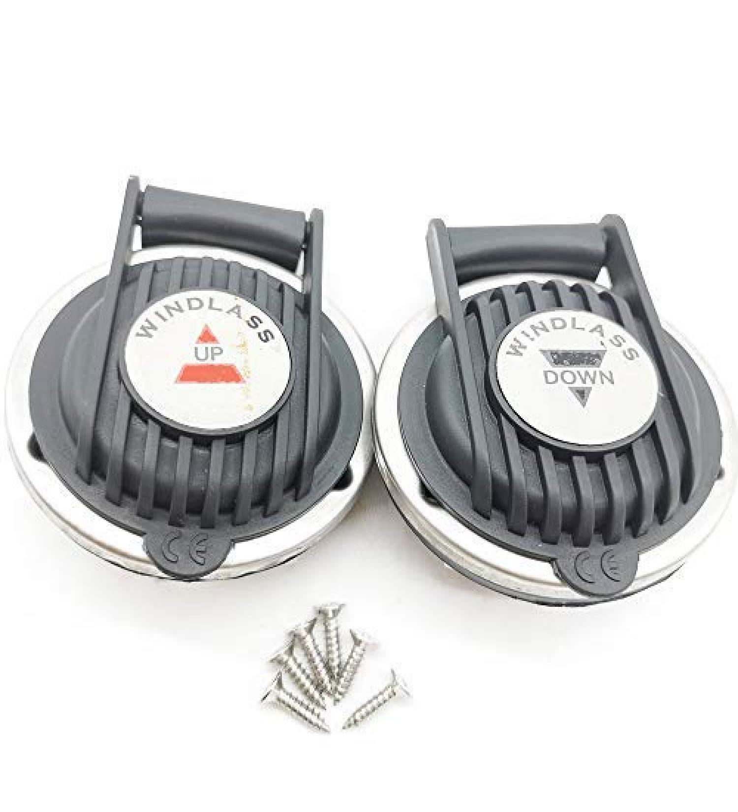 2 Pcs Marine Boat Anchor Windlass Winch Foot Switch - Up & Down Control - Buy Online on GoSupps.com