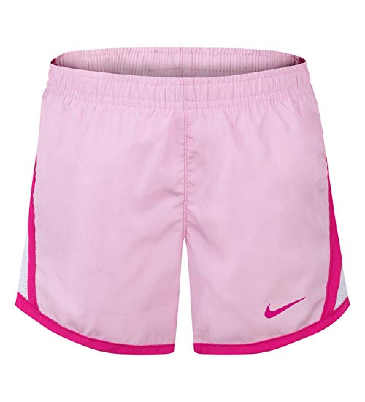 Nike girls Dri-fit Tempo Shorts 3T Pink Foam