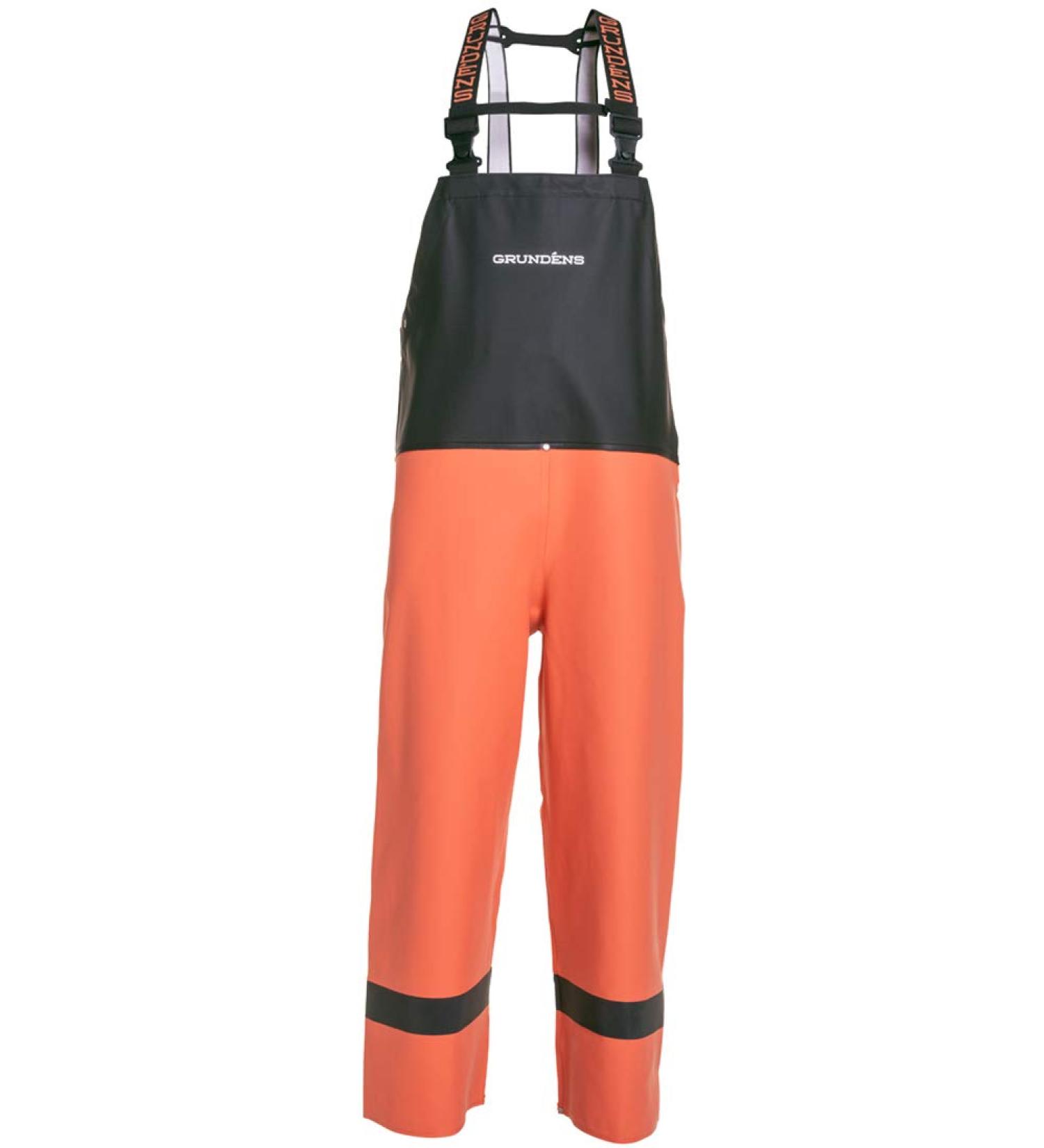 Grundns Men's Balder 504 Commercial Fishing Bib Pants - Medium, Orange - Buy Online on GoSupps.com