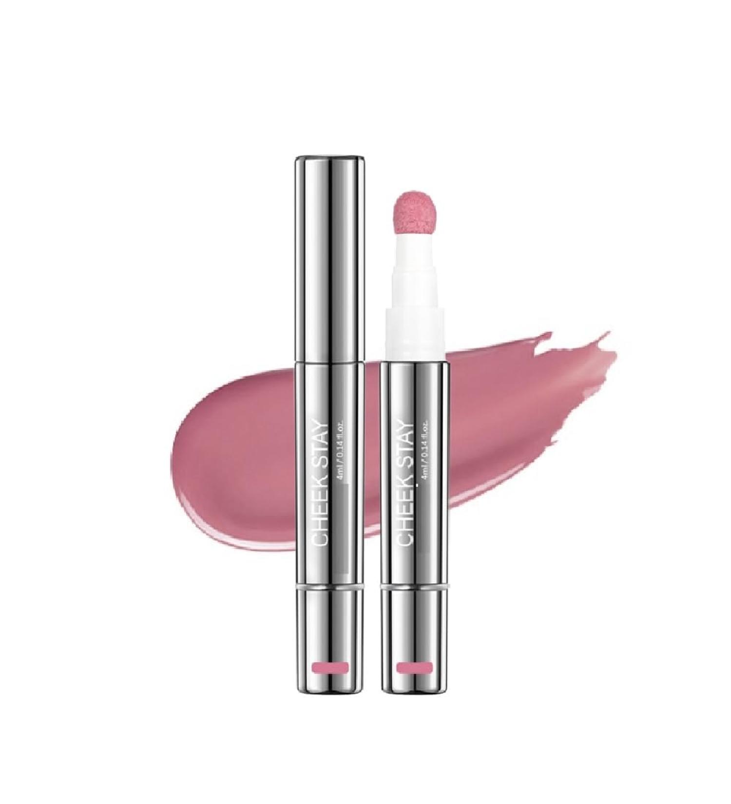  SONGVISON Liquid Blush Cream Blush Stick: creamy highlighter for lips and cheeks rebuildable skin tint with a bronzed sheen vegan and lightweight formula for all-day wear - Buy Online on GoSupps.com