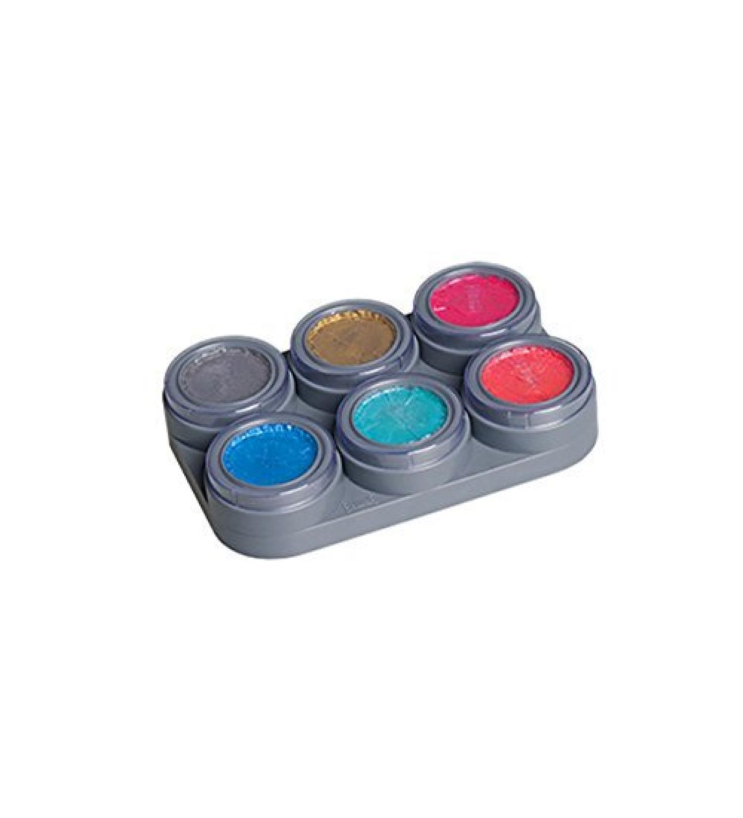 GRIMAS Pearl Water Make up Bodypainting Colors Palette