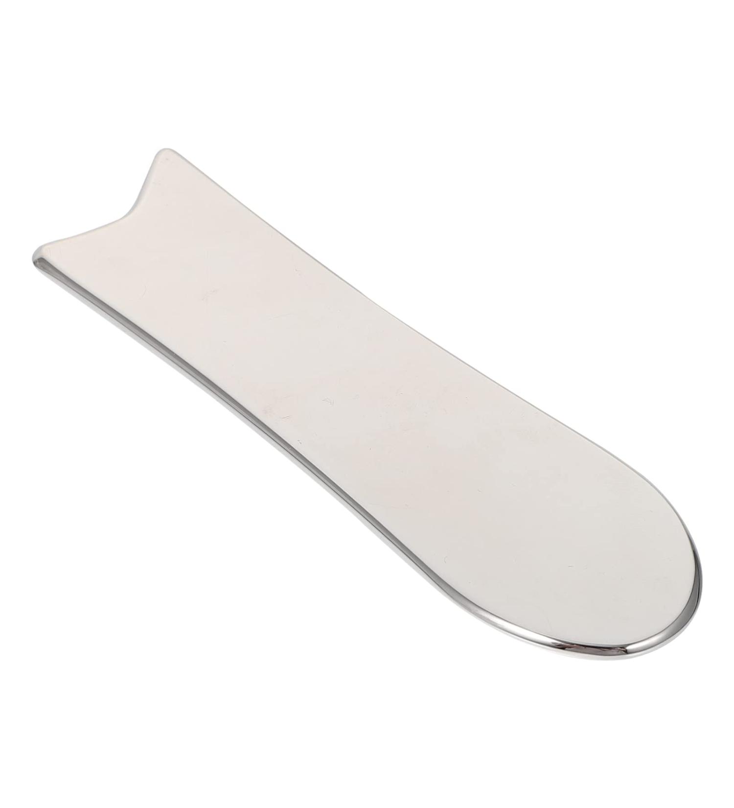 Buy Healifty Stainless Steel Gua Sha Scraper - Premium Facial & Body Massage Tool 11x3.3cm - Free International Shipping - Buy Online on GoSupps.com