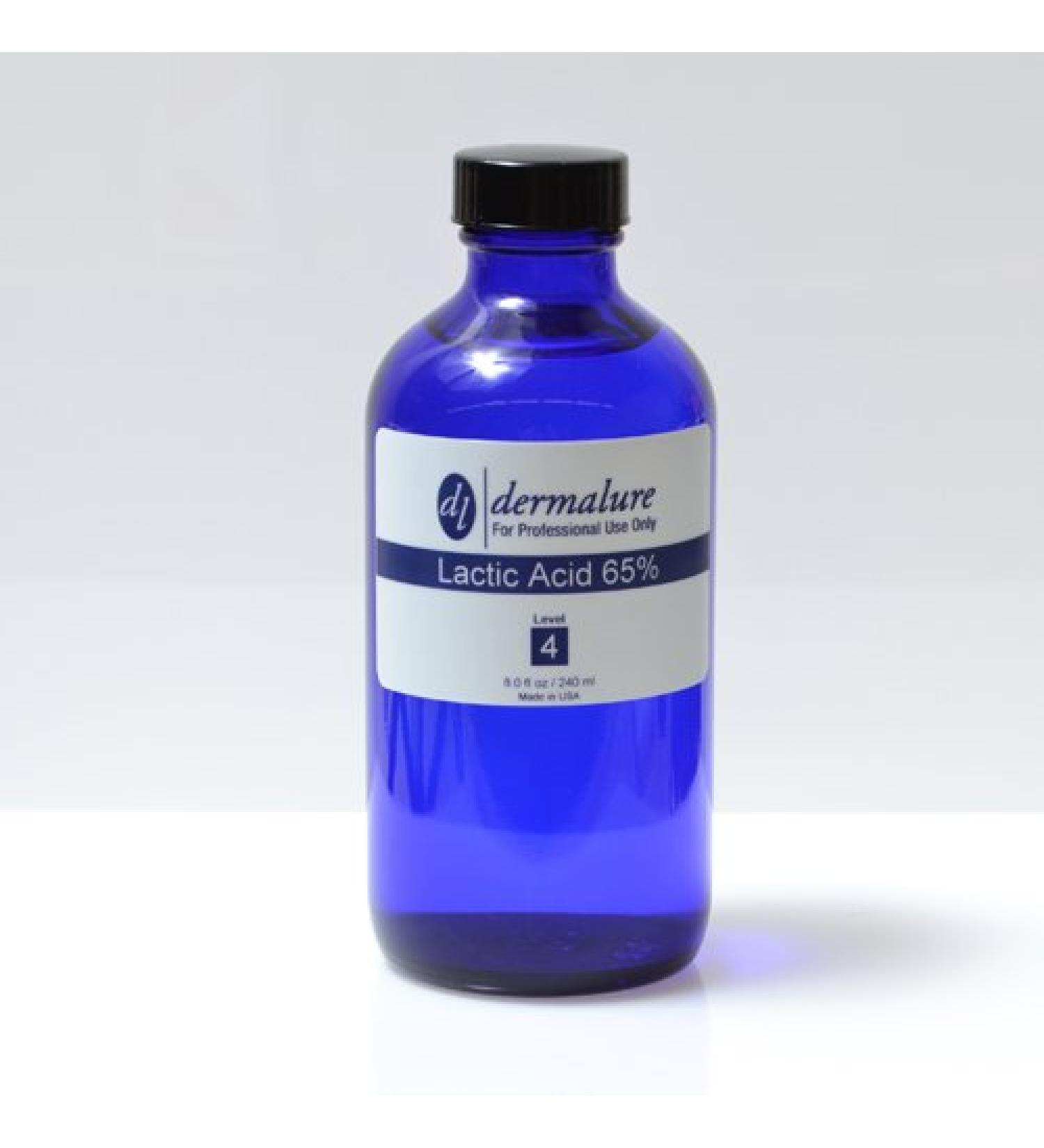 Lactic Acid Peel 65% Medical Grade 8oz. 240ml (Level 4 pH 0.4)