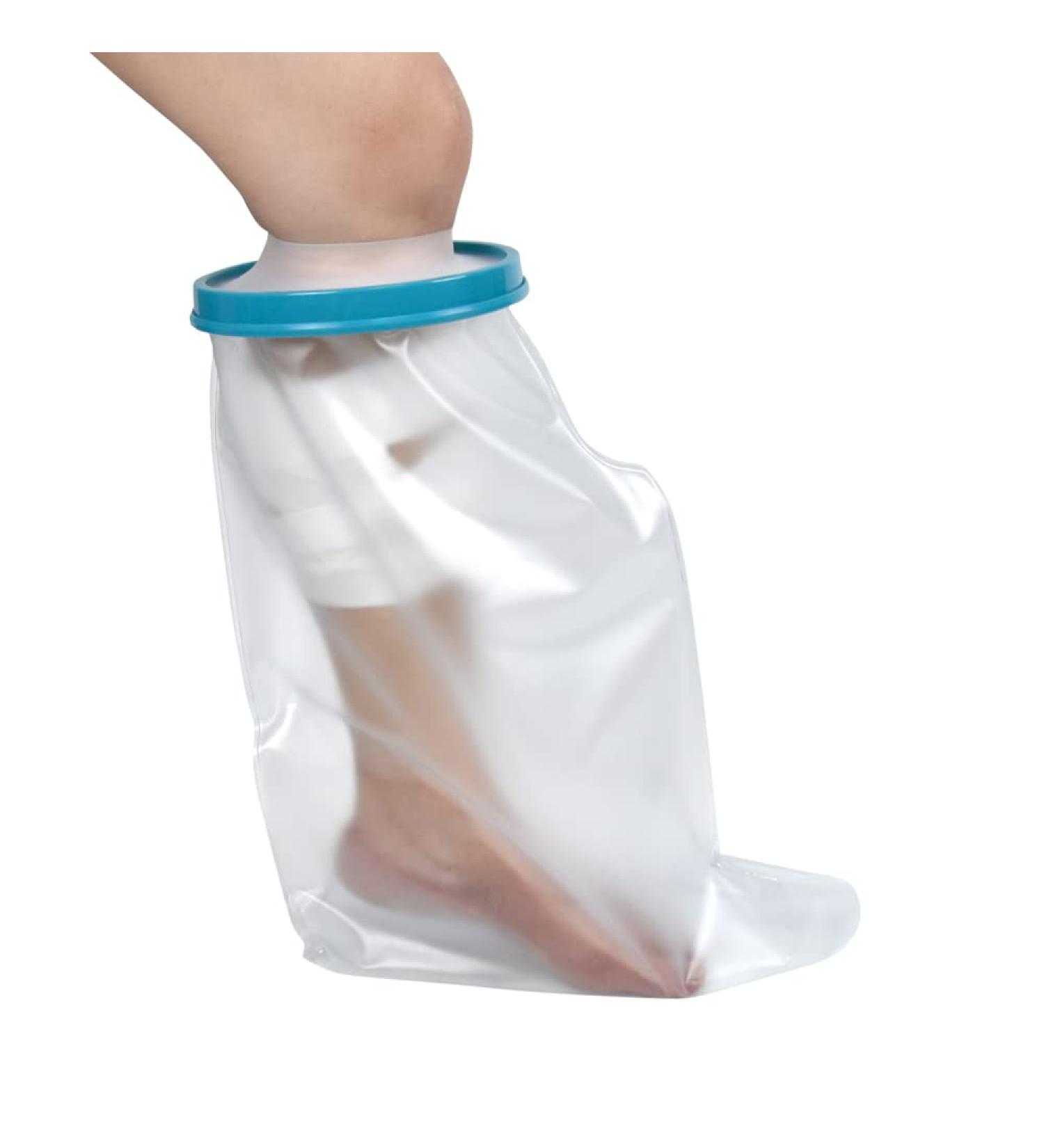 Waterproof Plaster Cover for Shower | Reusable Protection for Casts & Wounds | Perfect for Legs Knees and Ankles - Buy Online on GoSupps.com