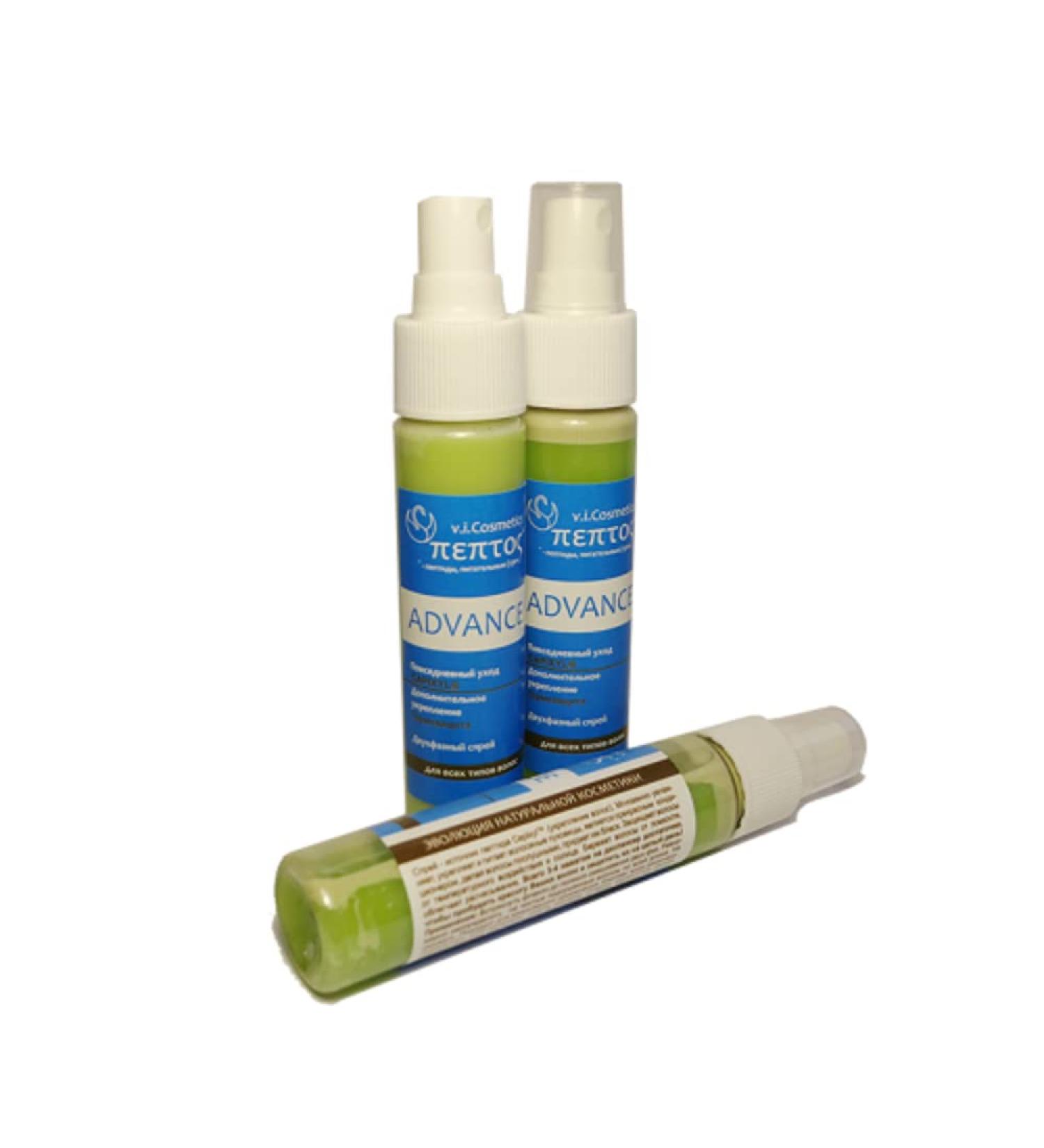 Natural cosmetics Two-phase thermal spray for all hair types ADVANCE. 50 ml 000002225