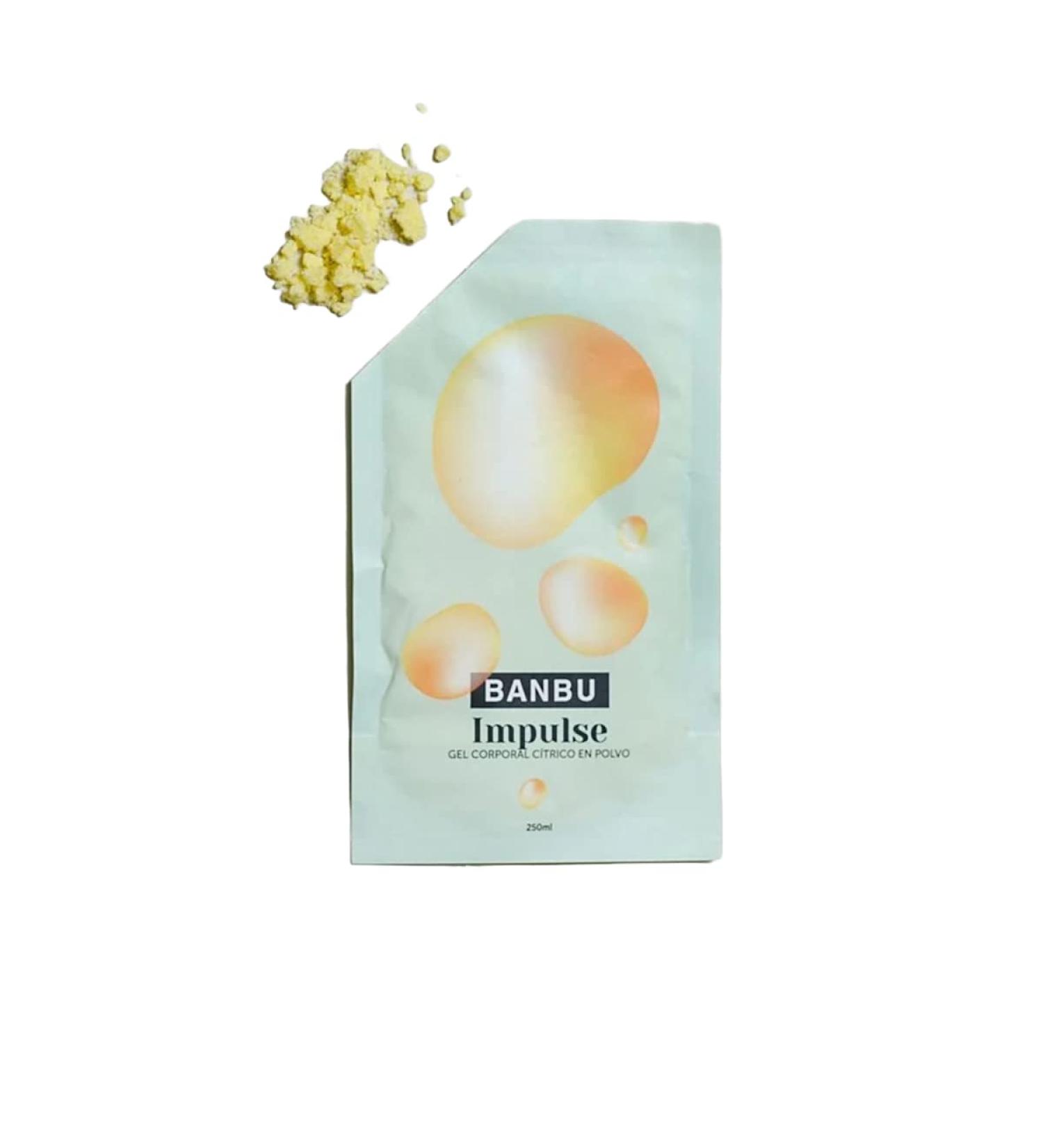  BANBU BANBU Impulse Citric Powder Shower Gel 30g 250ml All skin types Vegan Made in Spain - Buy Online on GoSupps.com