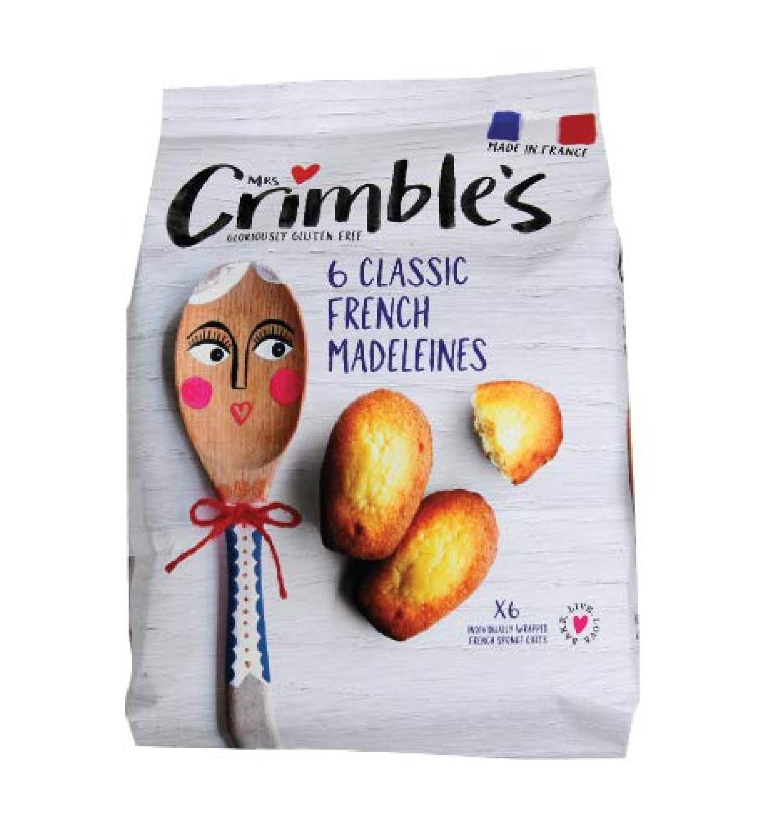 Mrs Crimbles Mrs Crimbles | Authentic French Classic Madeleines | 1 x 180g