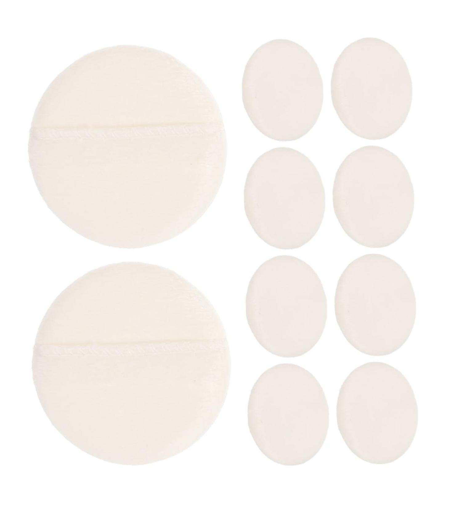 15 Pi ces Houppettes Rondes pour Maquillage Houppettes Compactes pour Corps Portables Douces - Buy Online on GoSupps.com