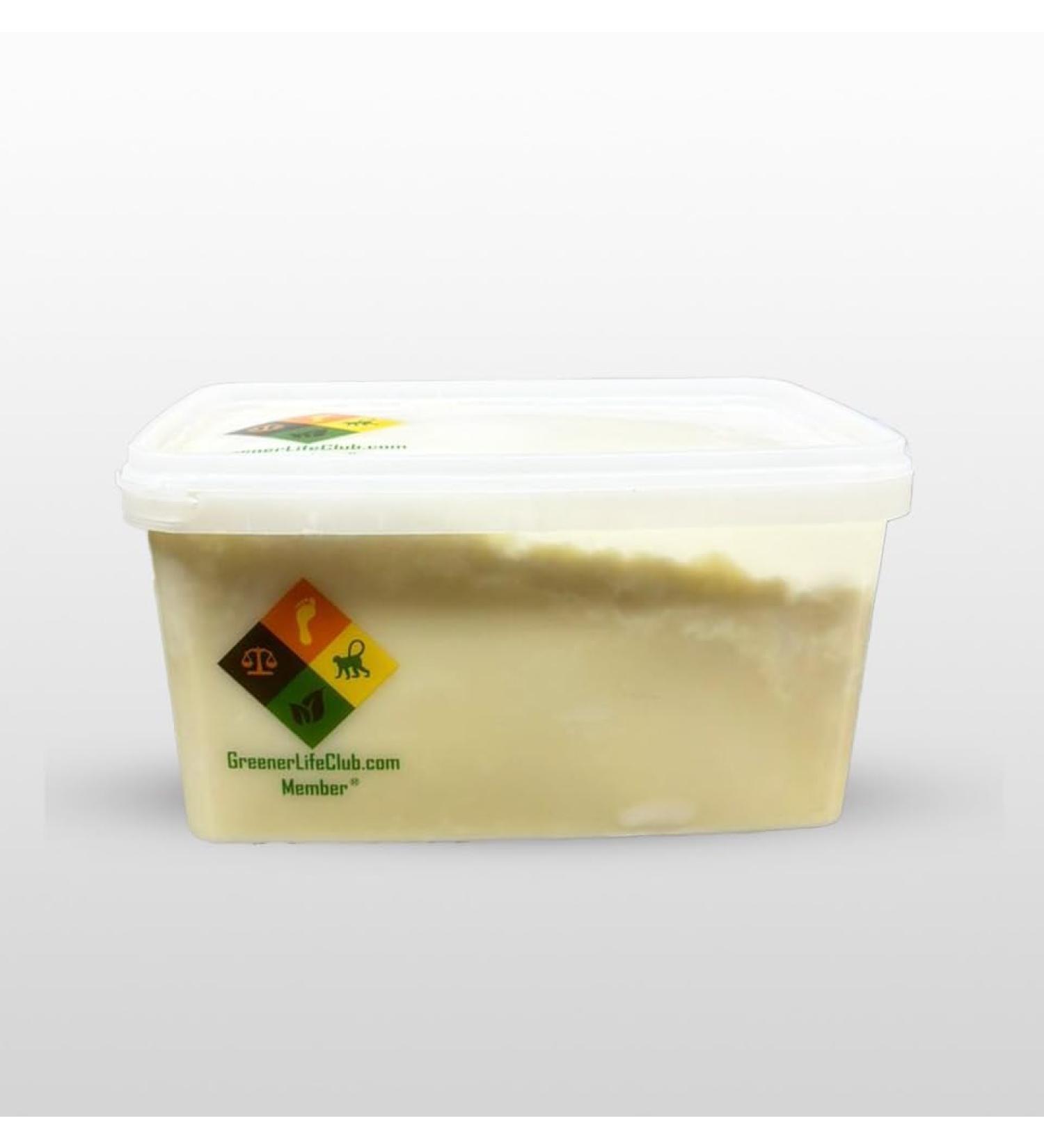 Buy Segems Organic Unrefined Raw White Shea Butter 120oz - 100% Authentic Body Moisturizer with Vitamins A E & F Antioxidants - Buy Online on GoSupps.com