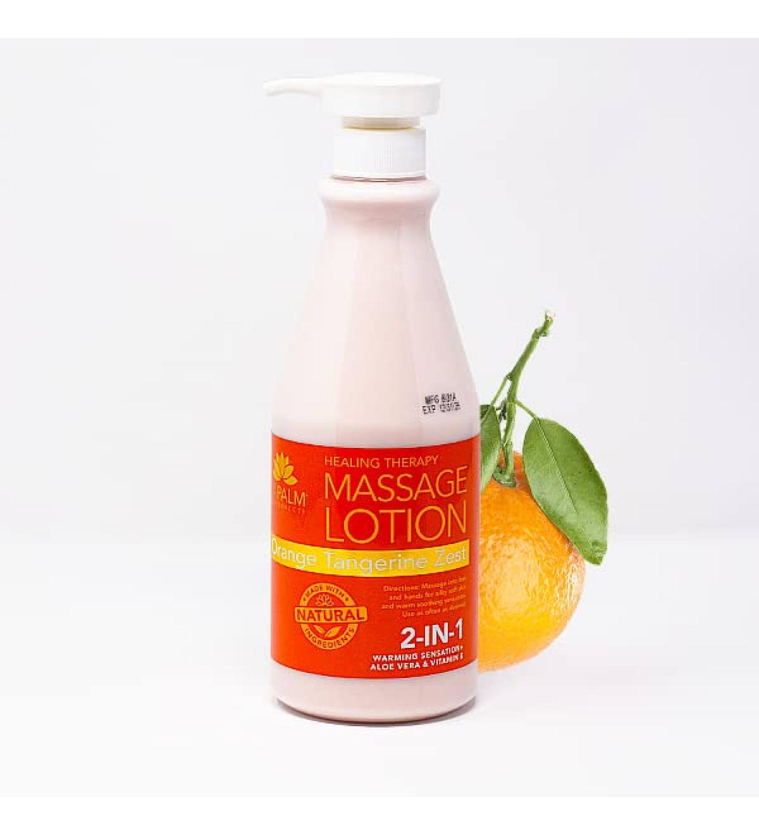 Healing Therapy Masage Lotion- Orange Tangerine Zest